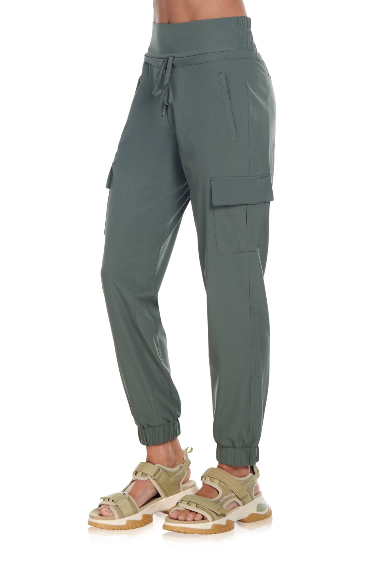 Pantalon cargo tissé