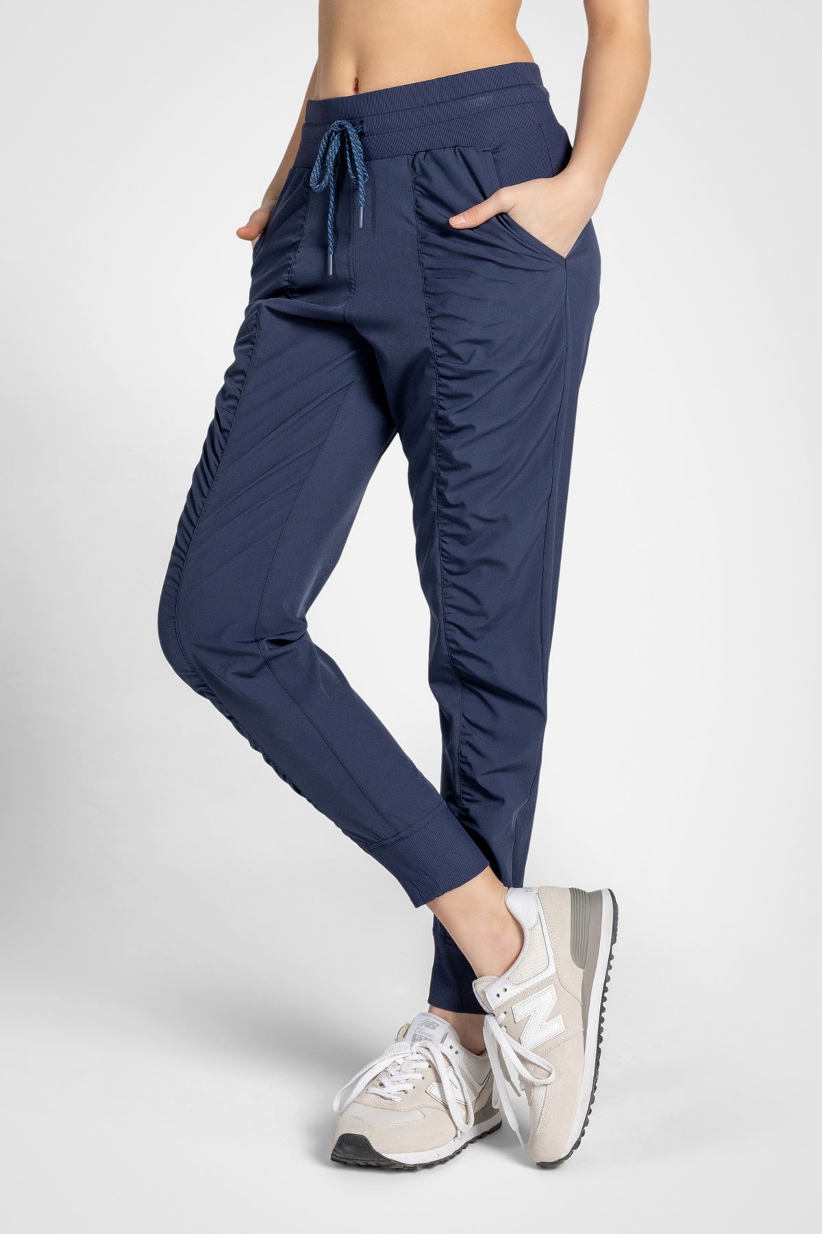 Pantalon à ourlet côtelé ComfortFlex