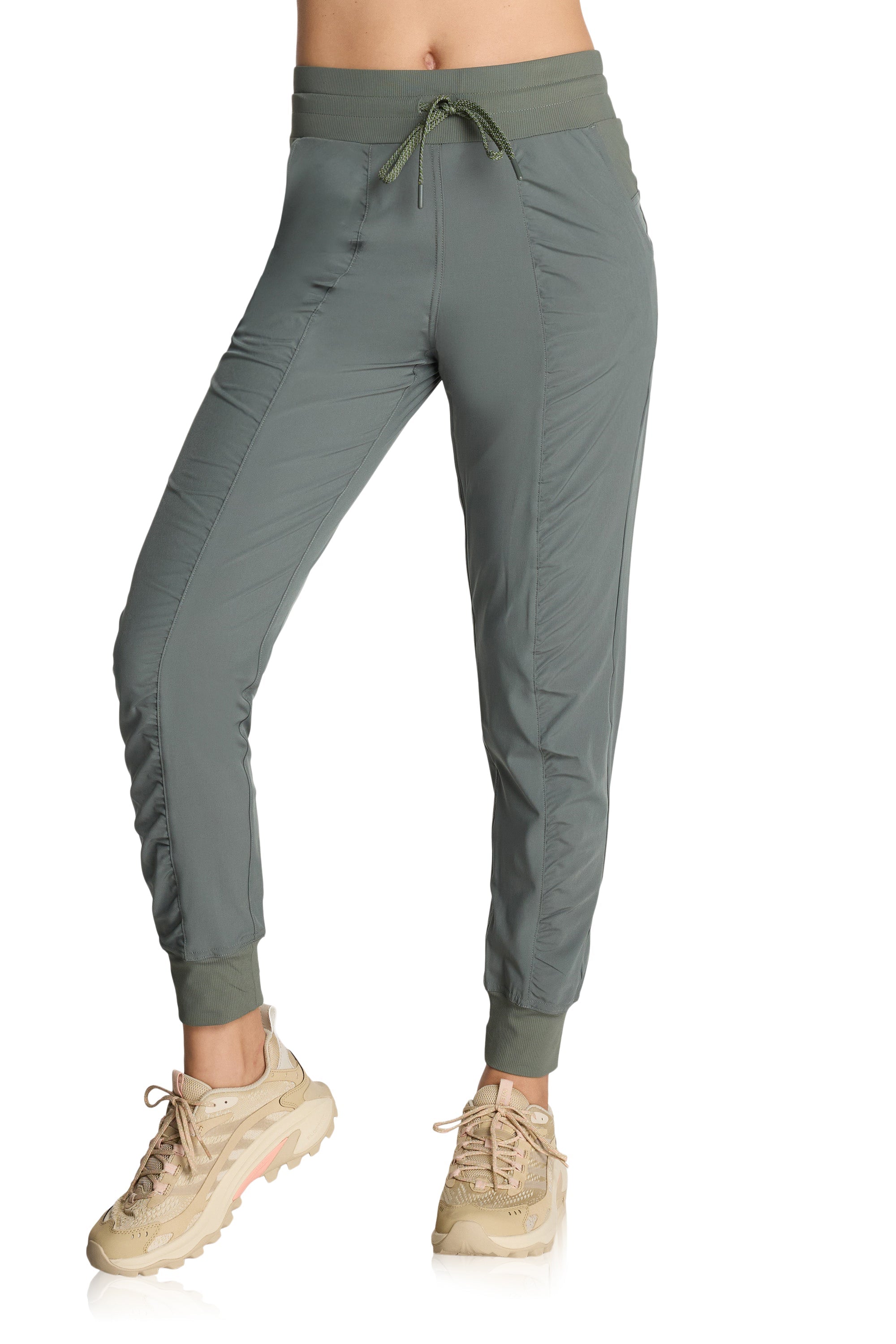 Pantalon à ourlet côtelé ComfortFlex