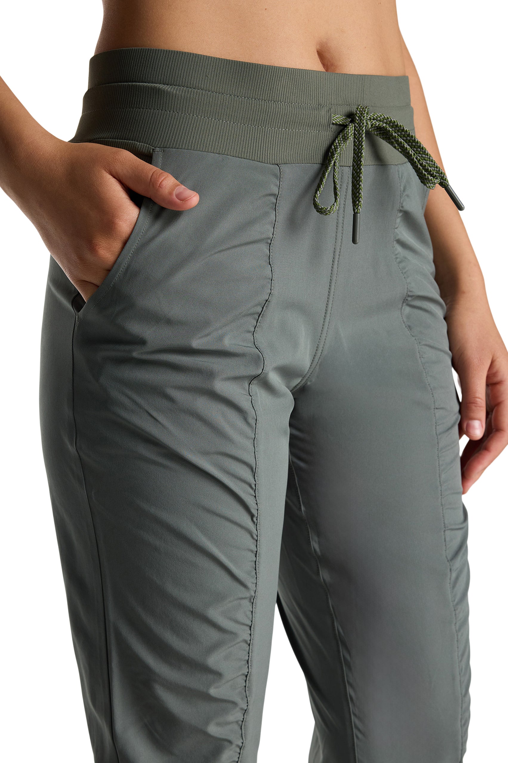 Pantalon à ourlet côtelé ComfortFlex