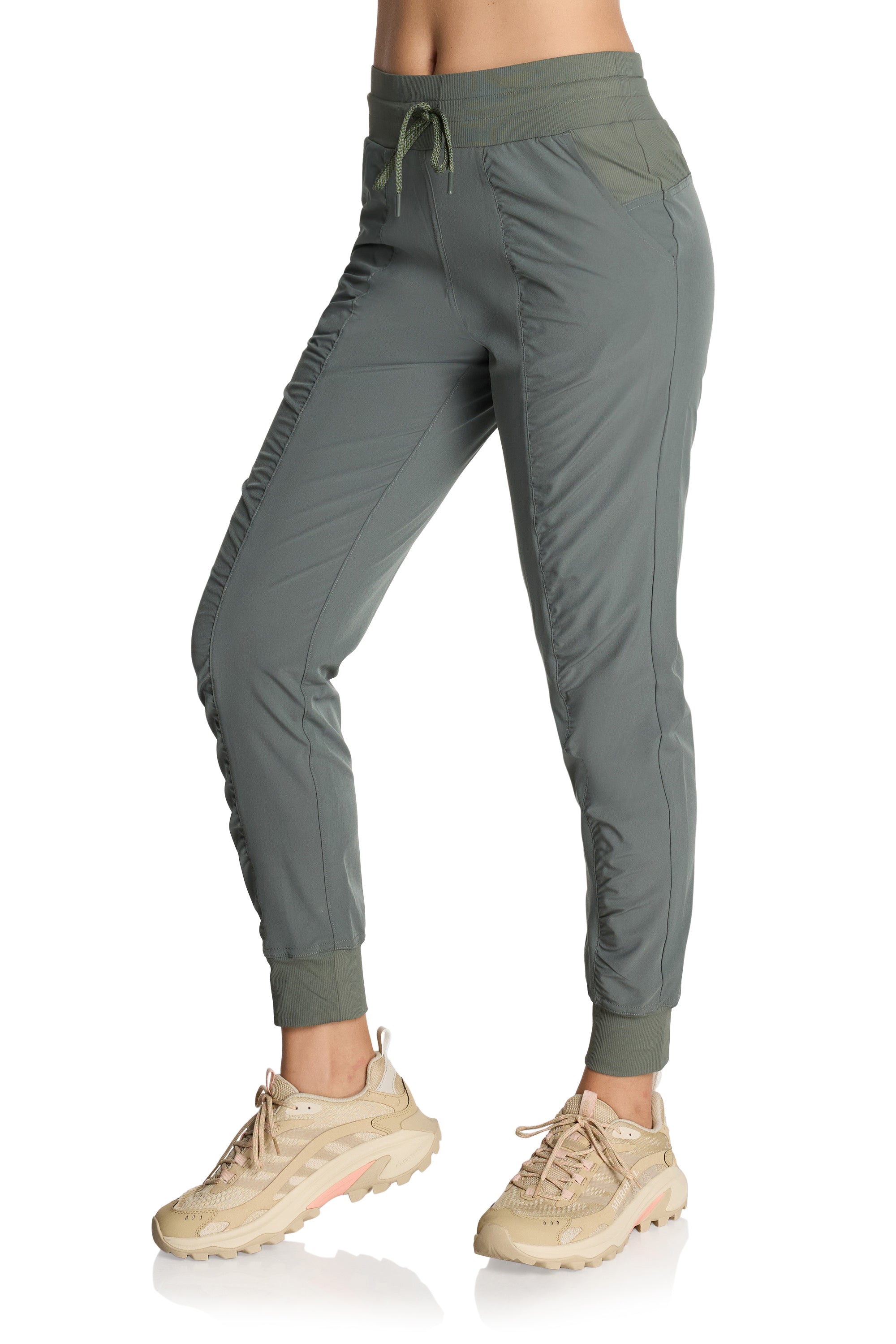 Pantalon à ourlet côtelé ComfortFlex