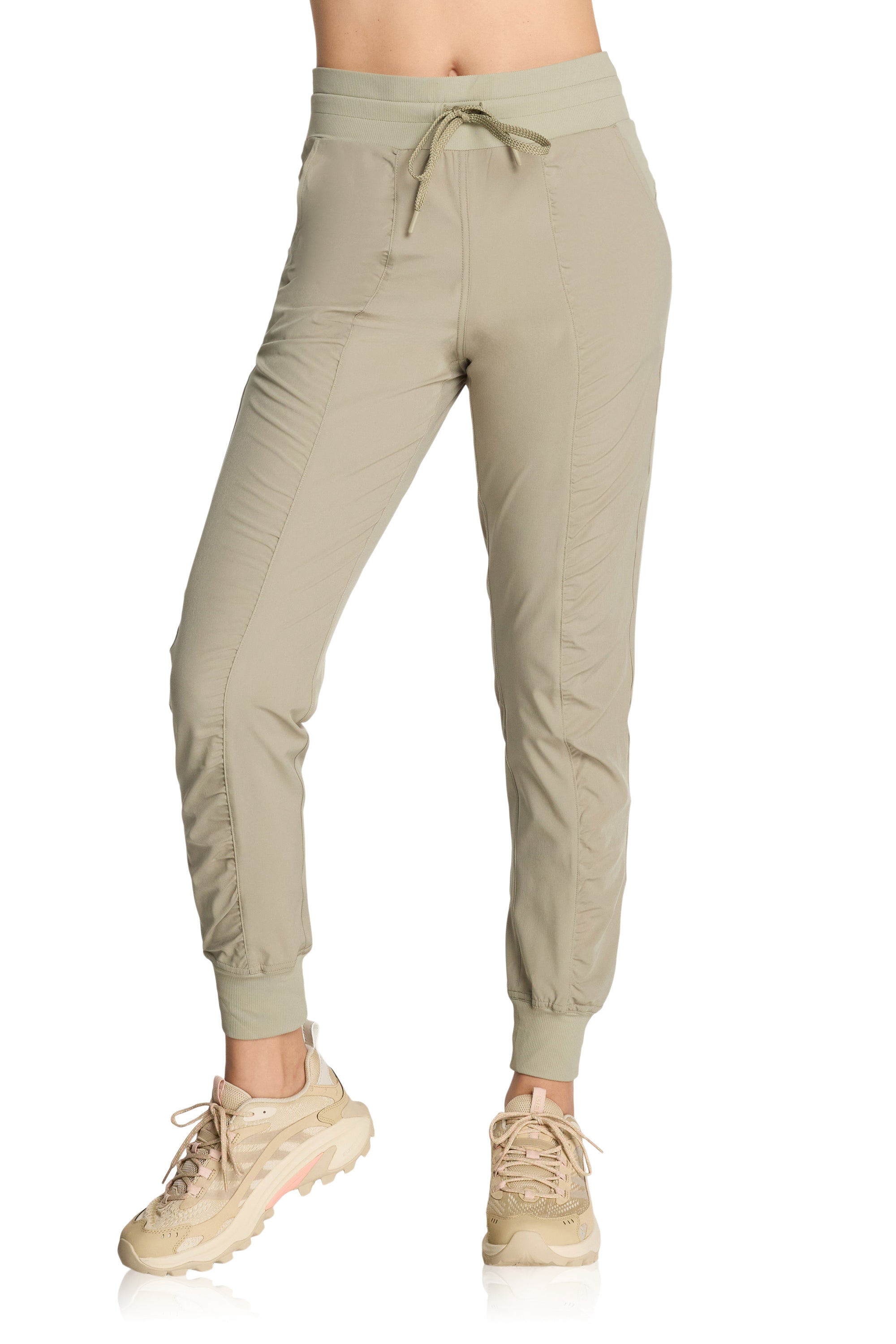 Pantalon à ourlet côtelé ComfortFlex