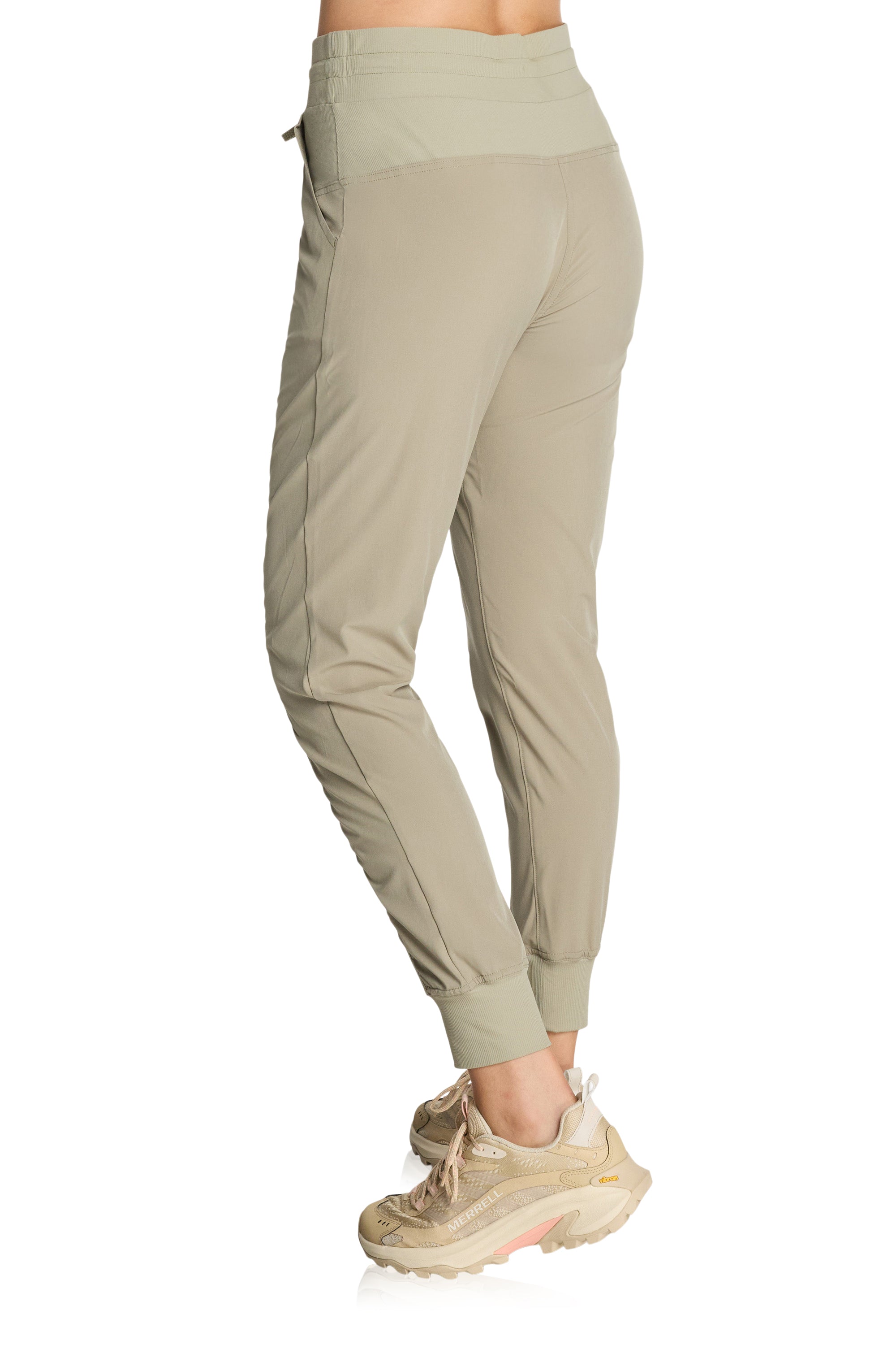 Pantalon à ourlet côtelé ComfortFlex