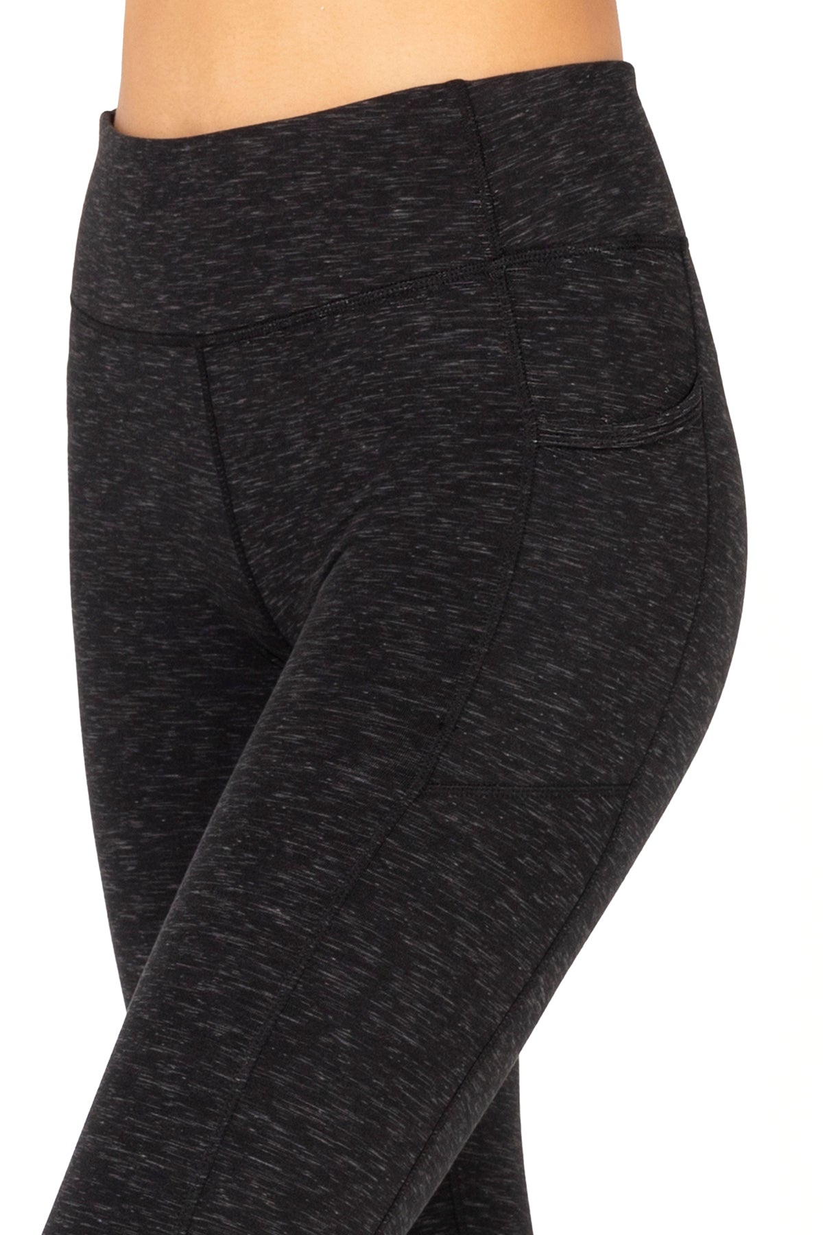 Legging taille haute  Space Dye double brossé