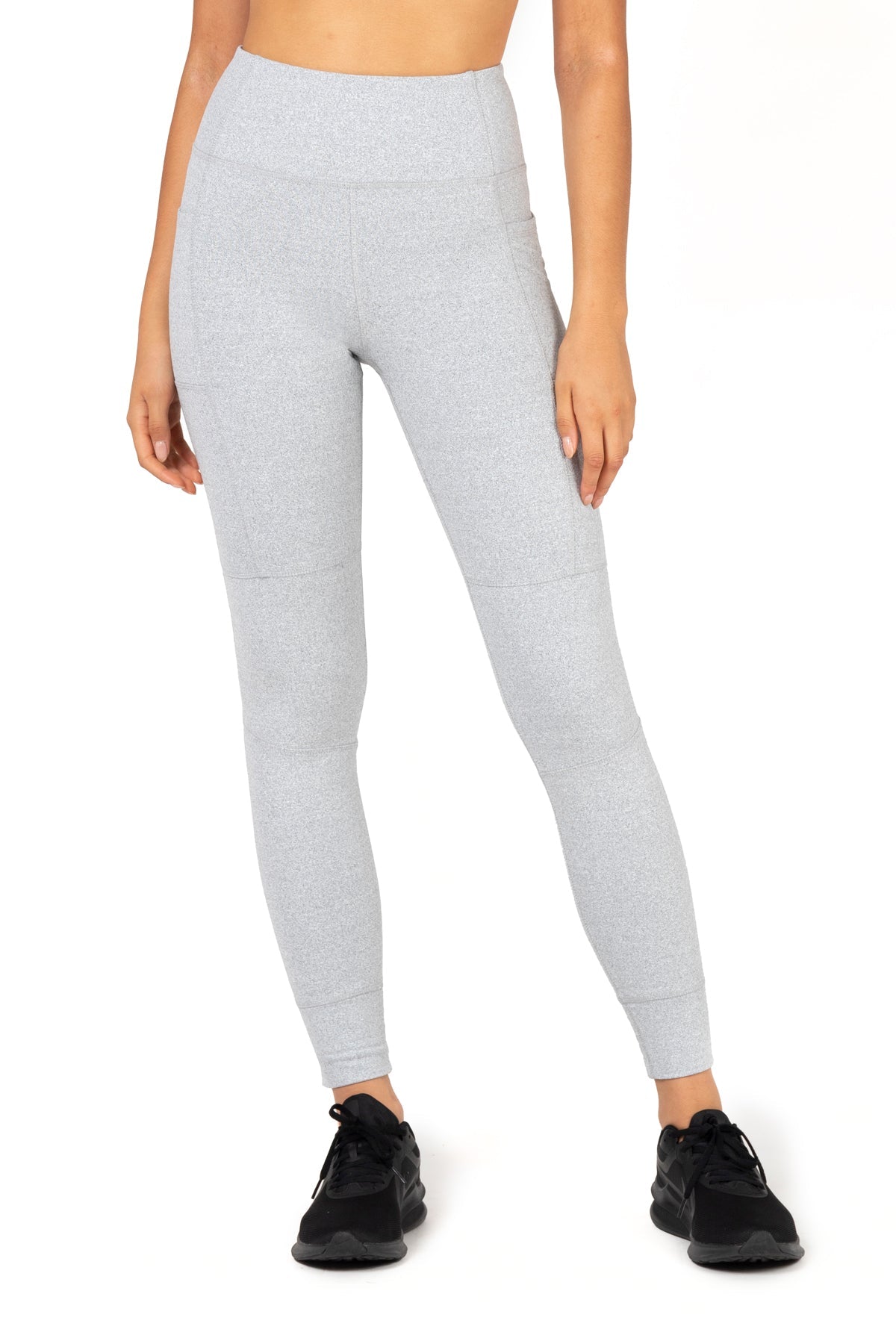 Sleet Double Brushed High-Waist Jacquard Leggings
