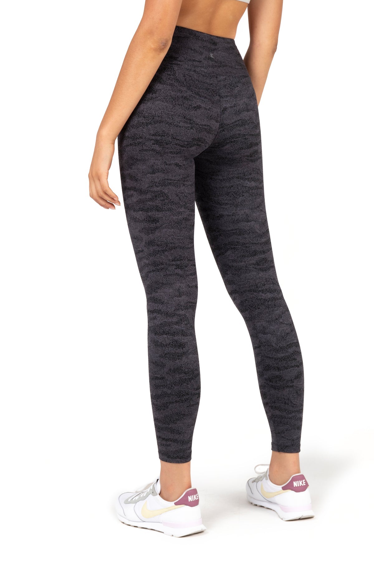 Legging taille haute Jacquard Marble