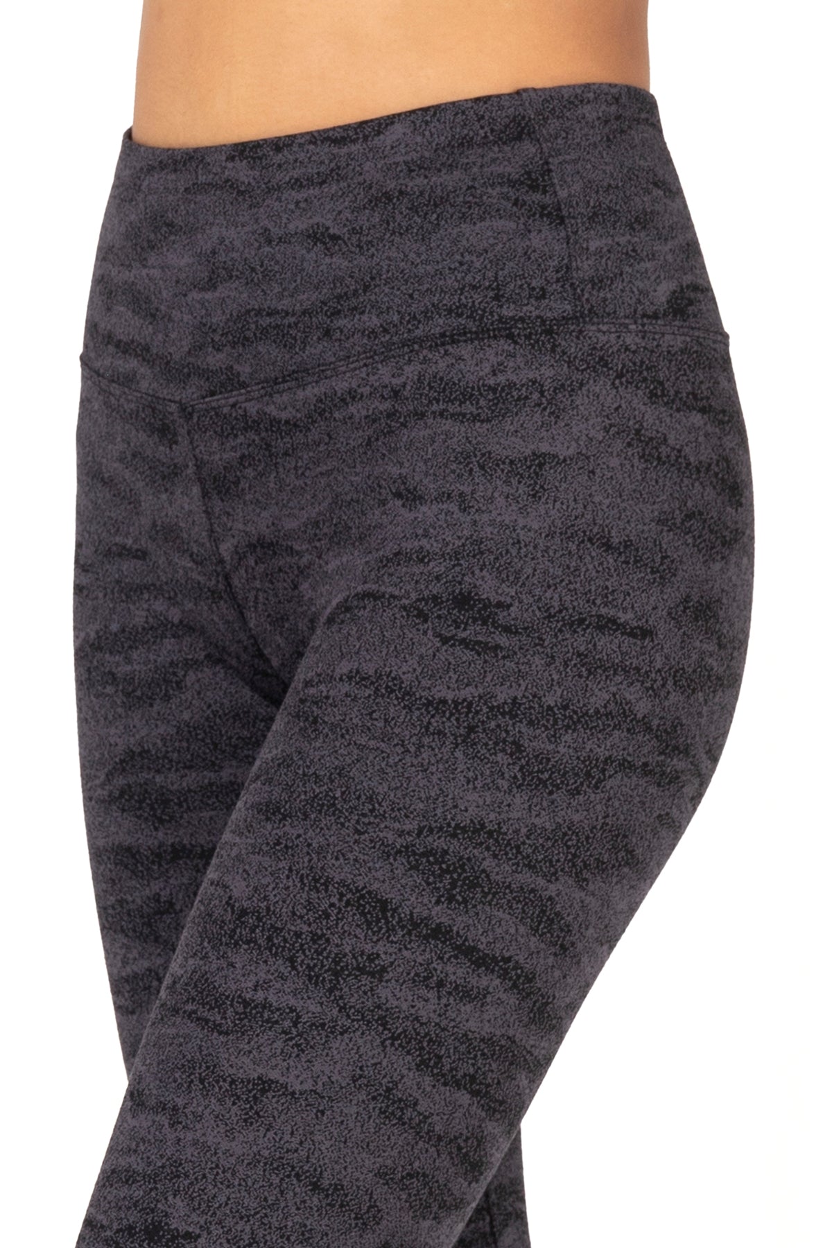 Legging taille haute Jacquard Marble