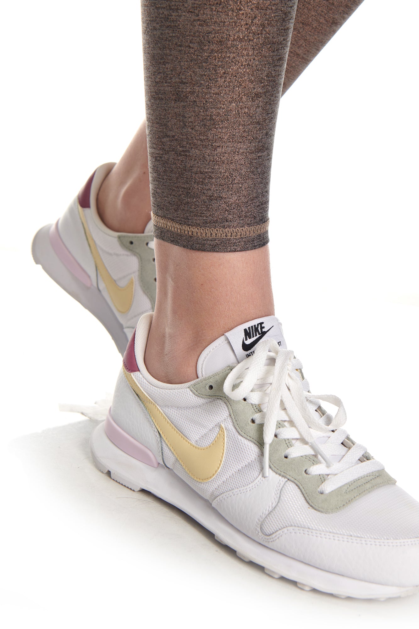 Allover Print Melange Moss Jersey Legging