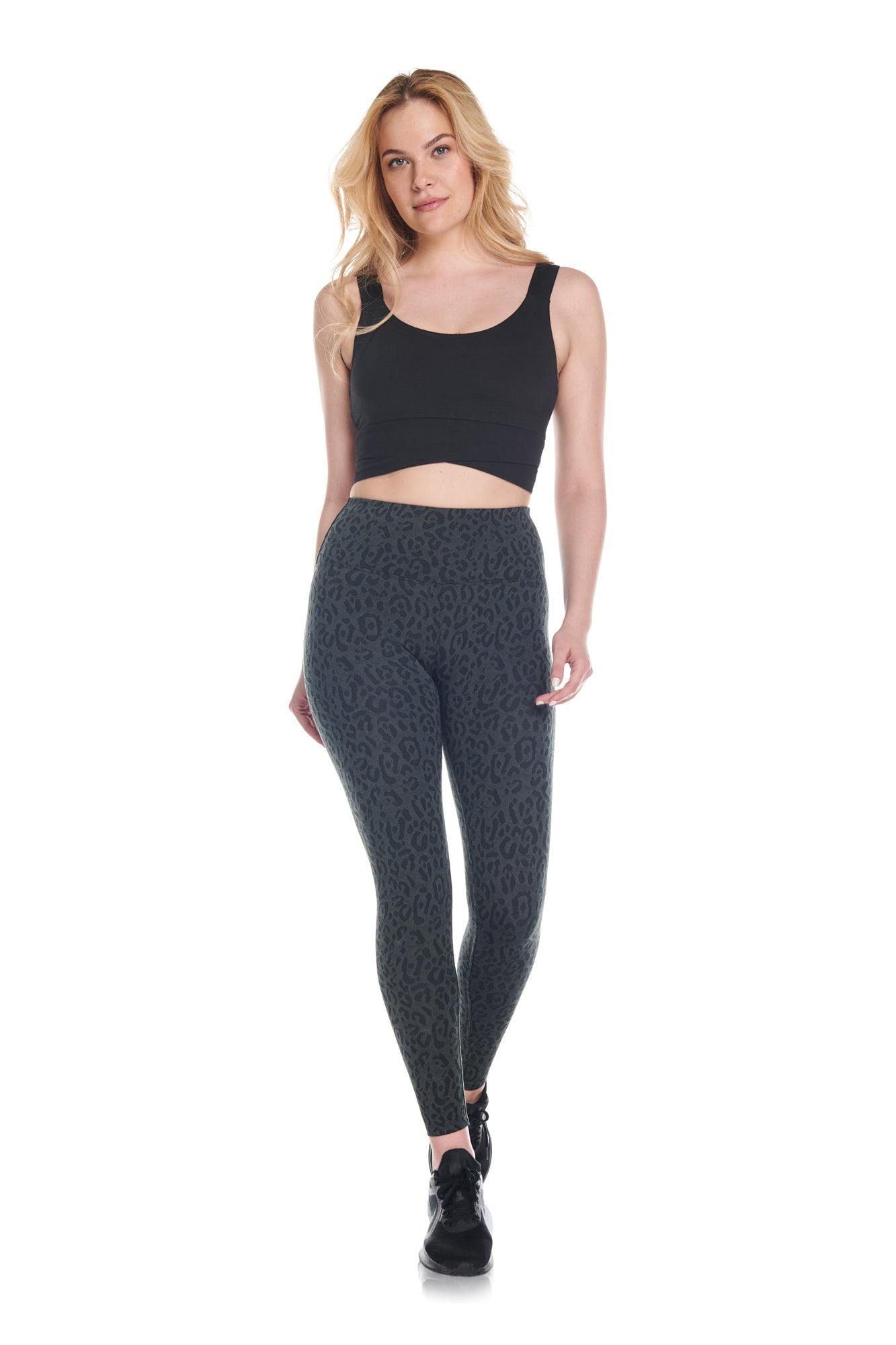Ultra High Waist Warmhand Printed Jacquard Legging