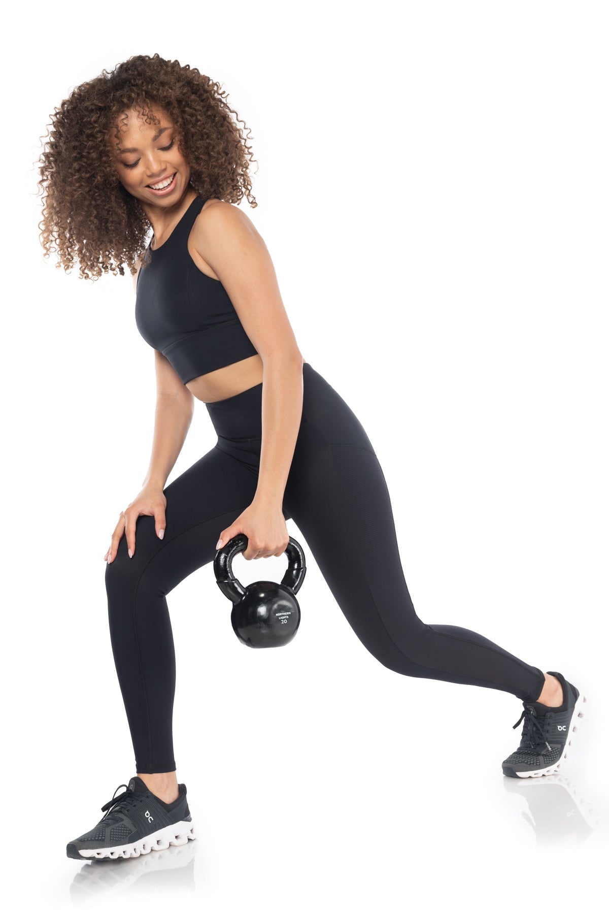 Solstice Race Ribbed High-Waist Legging 25" Inseam