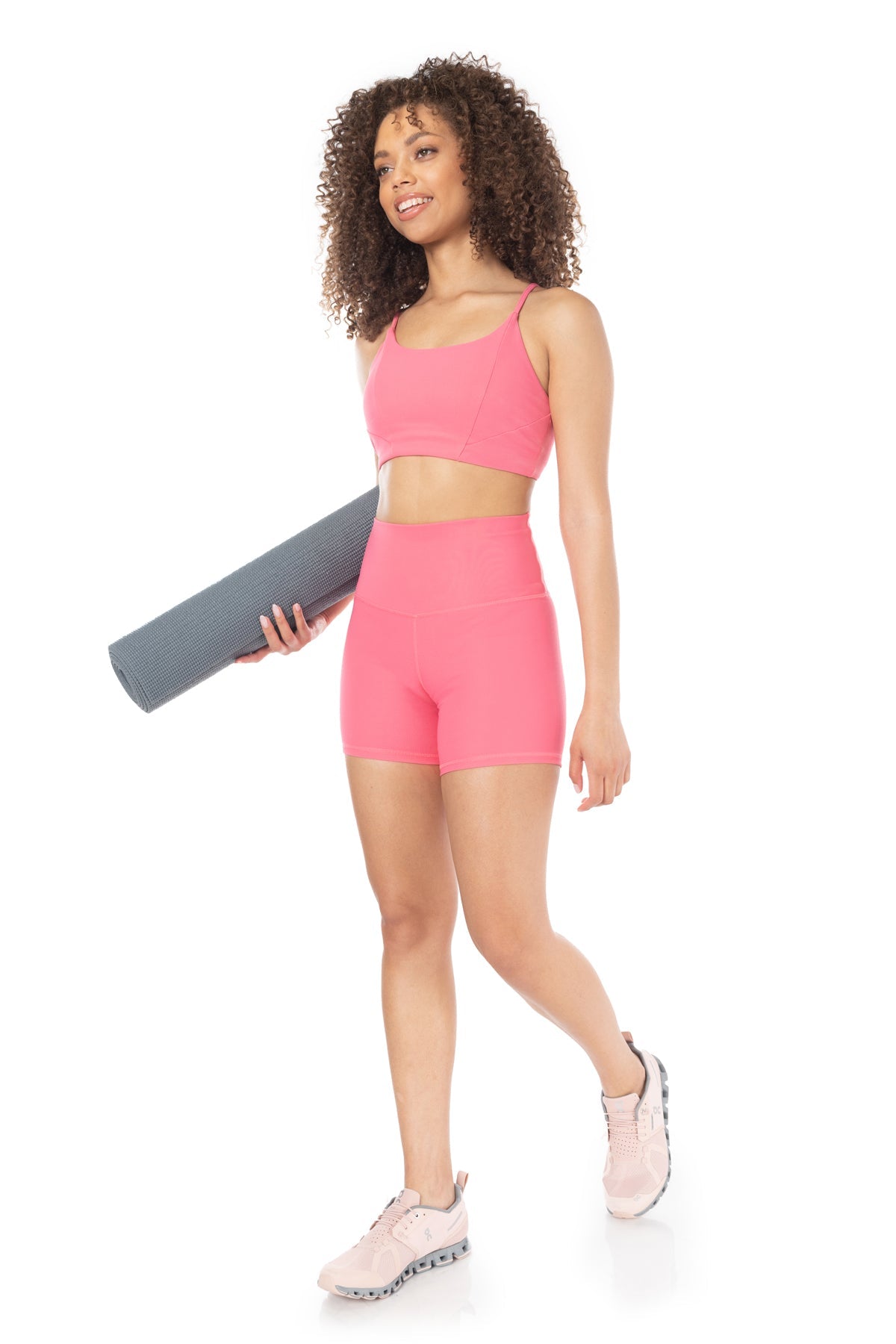 Short cycliste côtelé Solstice sans coutures