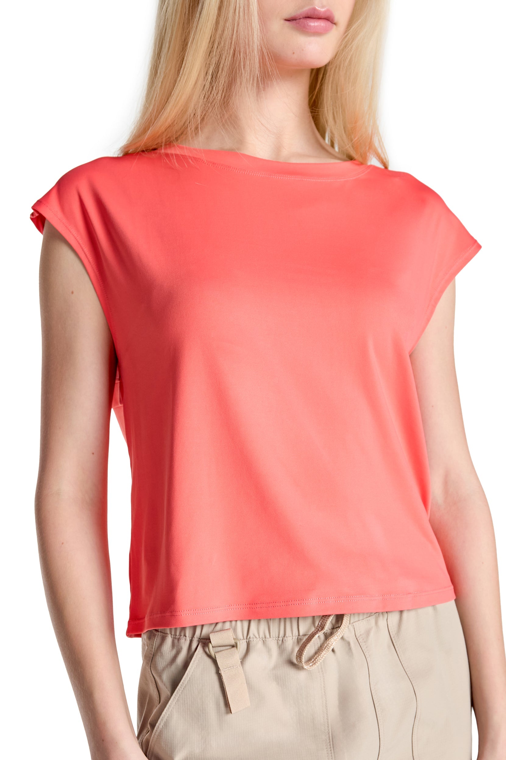 Clara Breathable Mesh Tee - Stylish Dryness