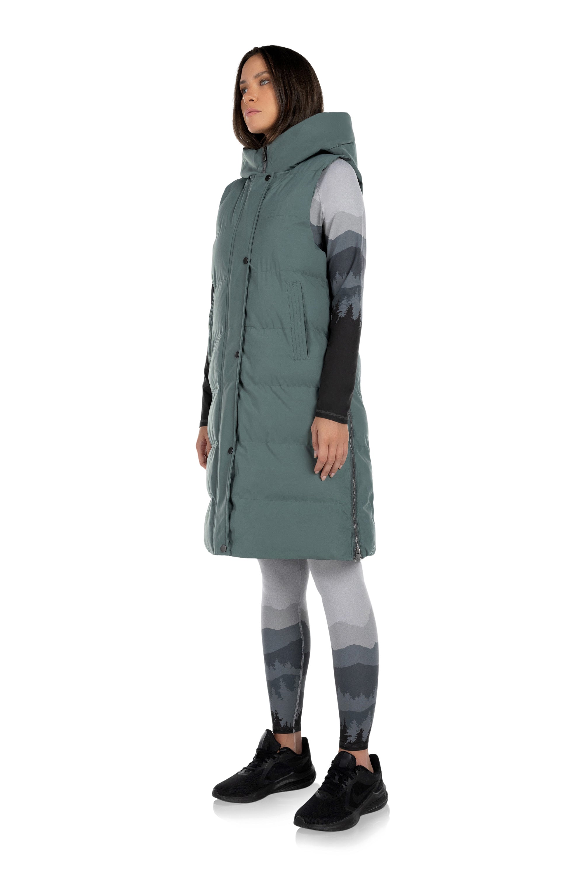 Explorer Long Puffer Vest