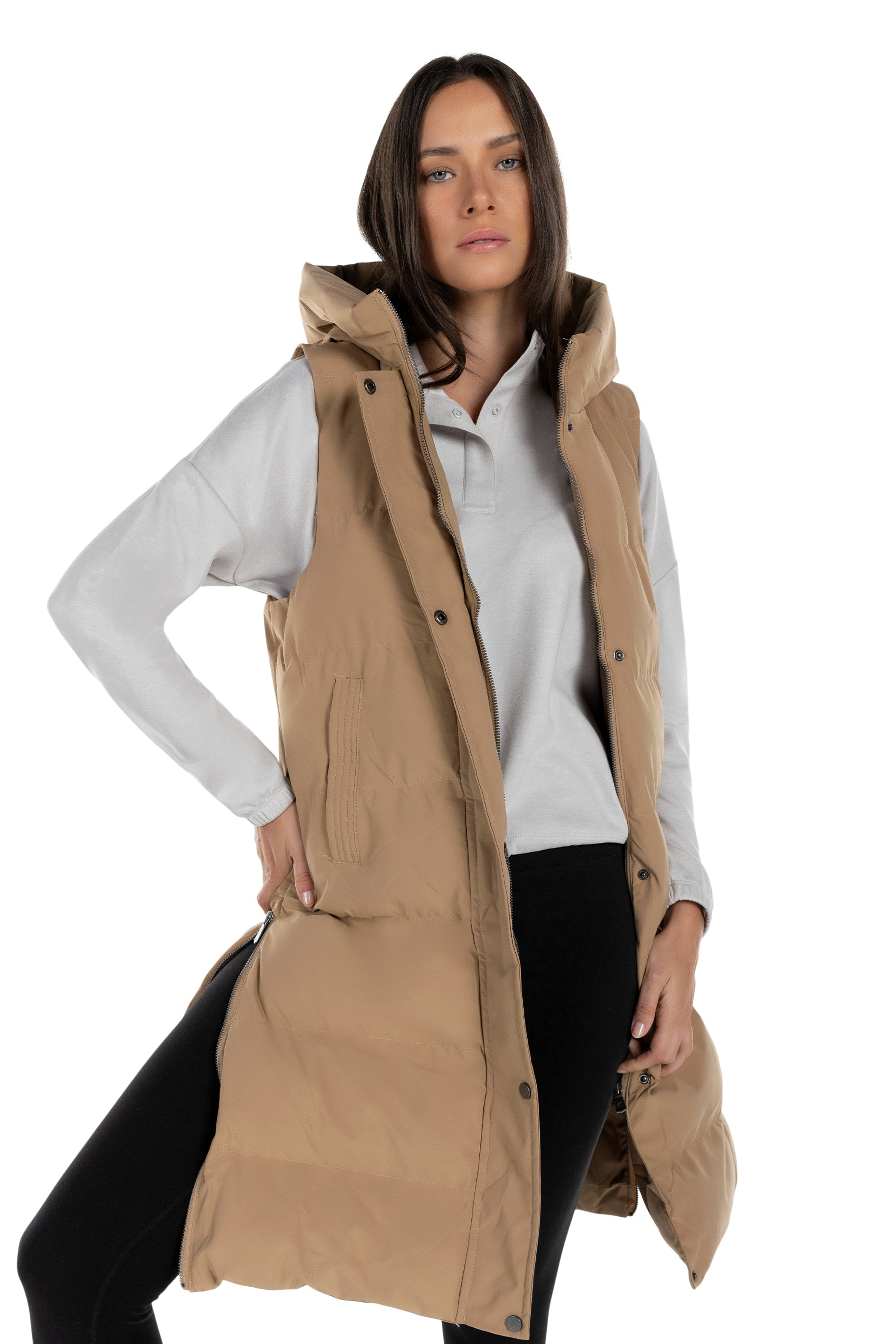 Veste longue matelassée Explorer