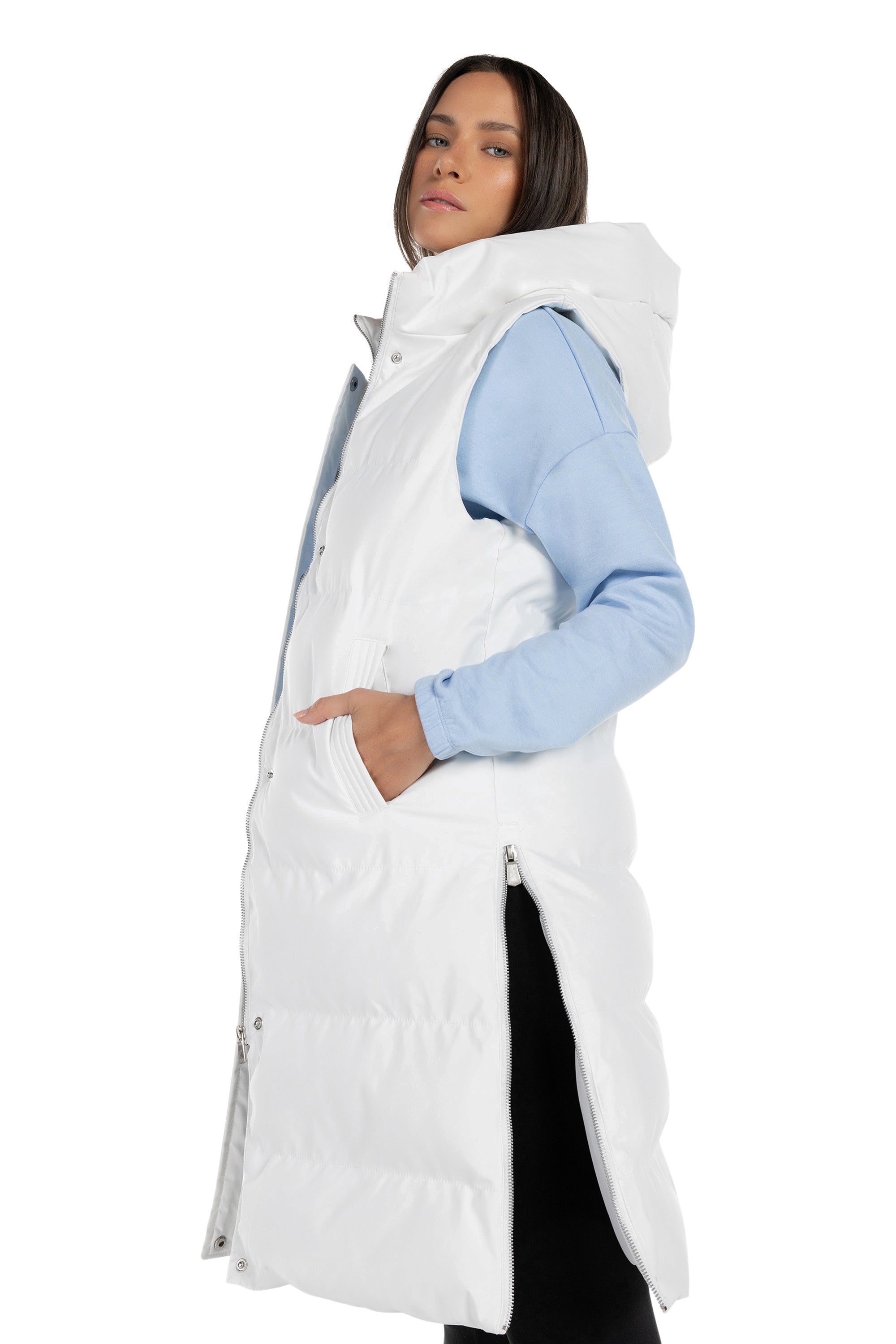 Veste longue matelassée Explorer