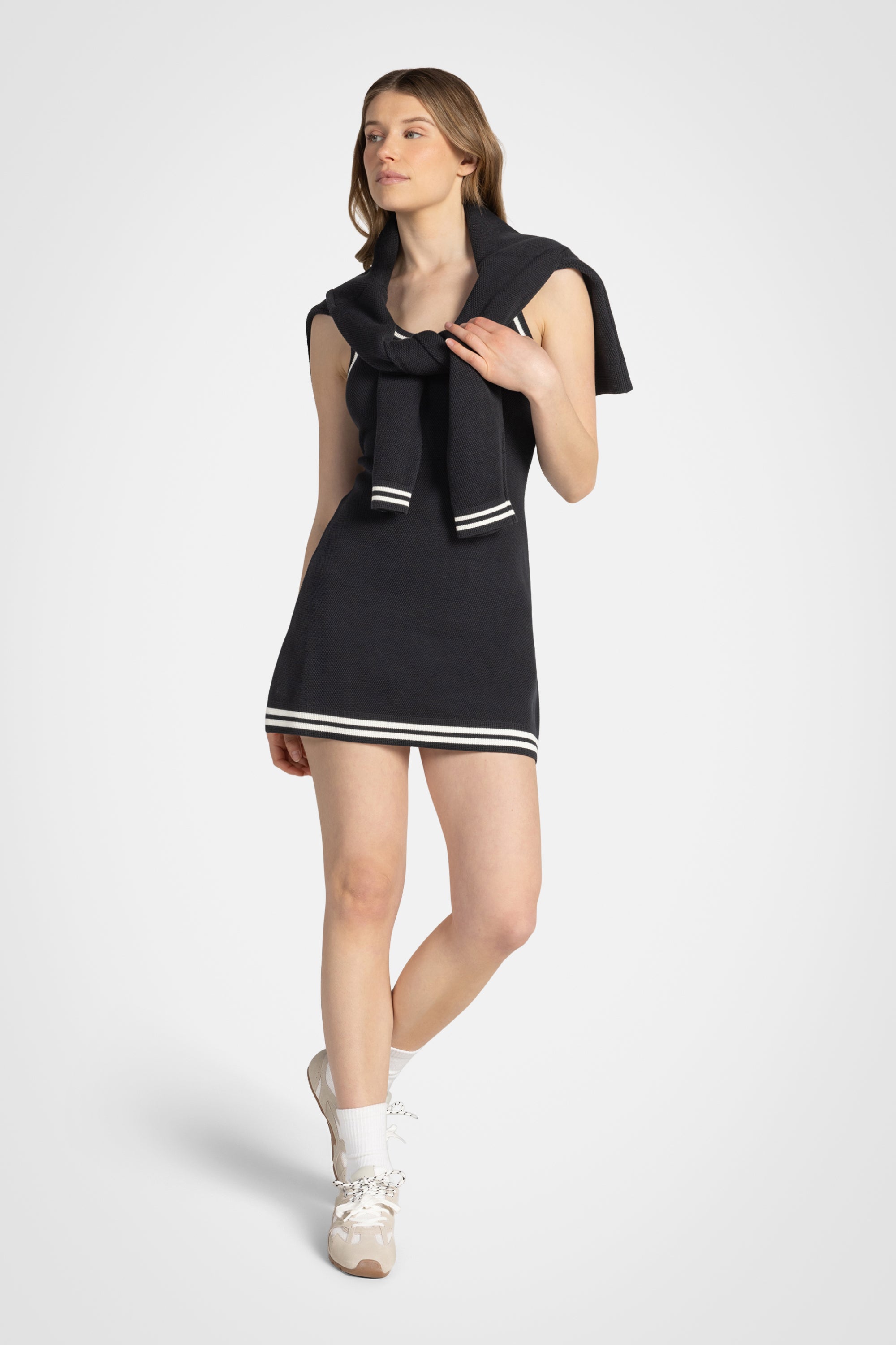 Robe courte en tricot Cove