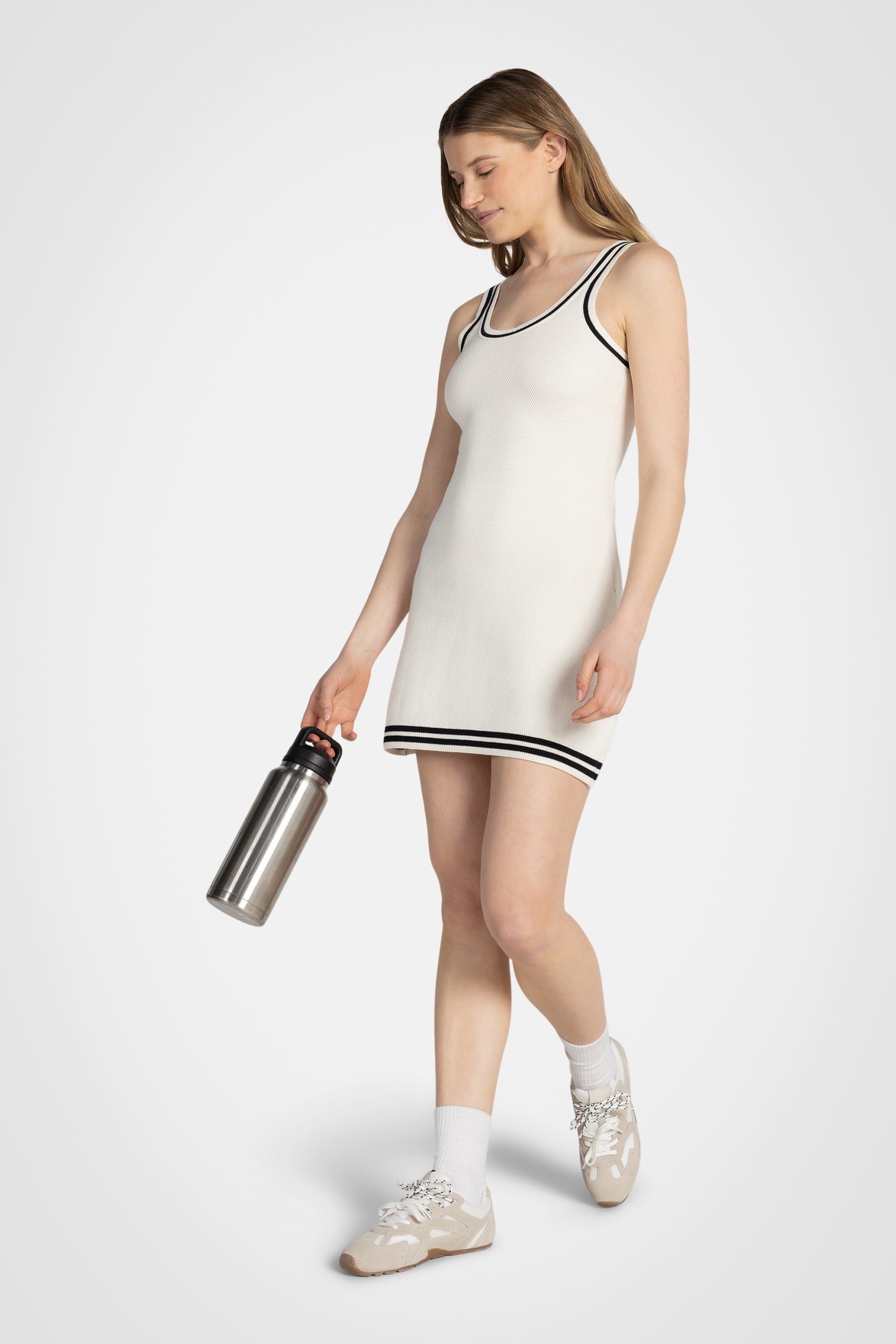 Robe courte en tricot Cove