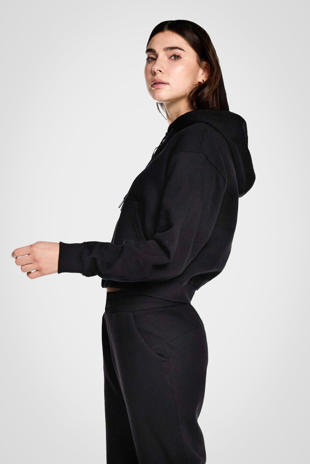 Nina CozyFleece sweat à capuche zippé