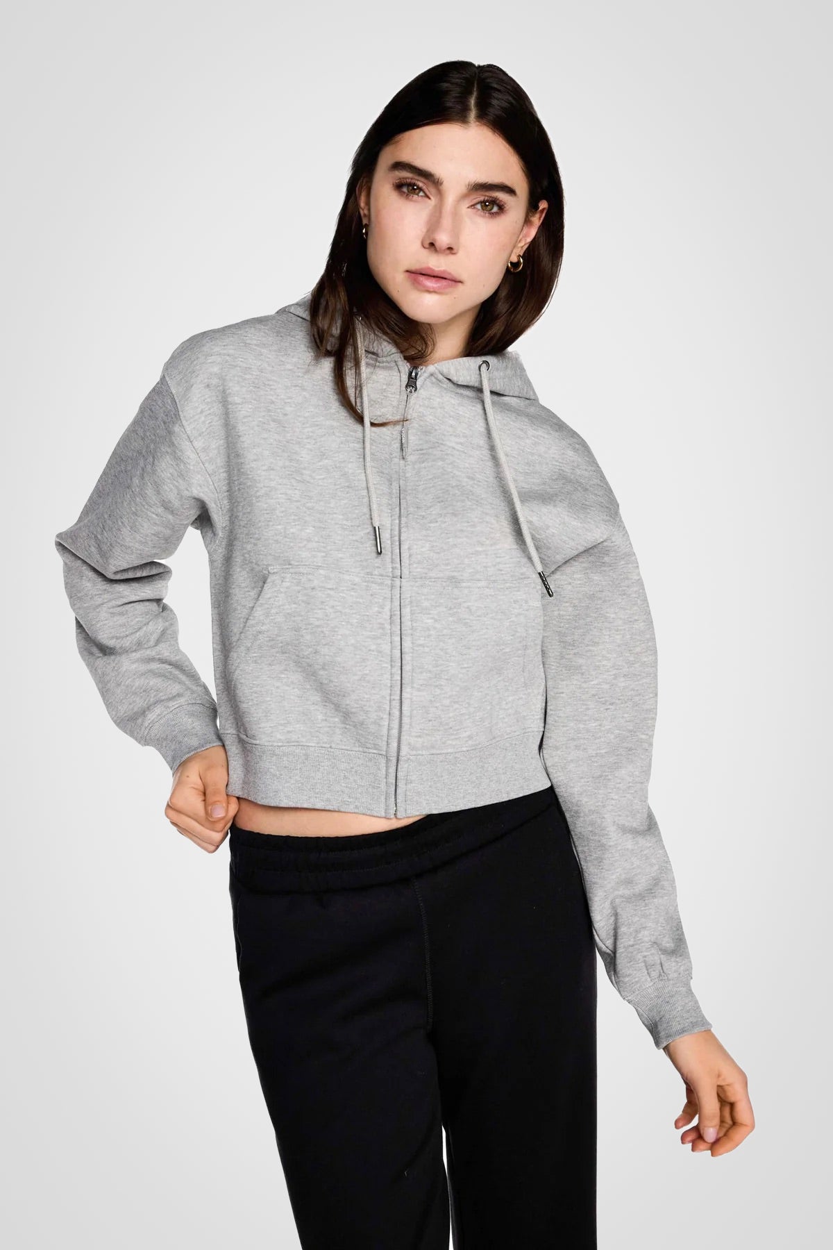 Nina CozyFleece sweat à capuche zippé
