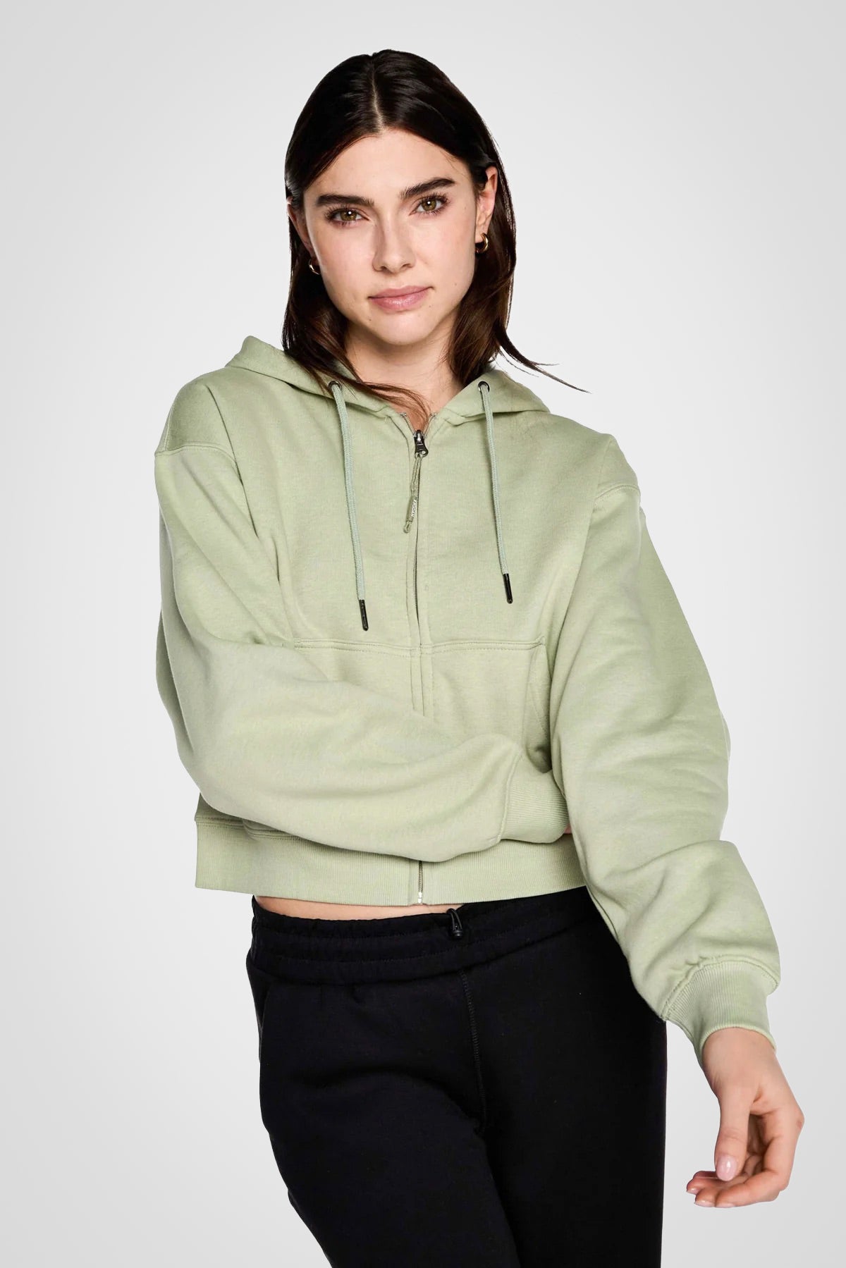 Nina CozyFleece sweat à capuche zippé