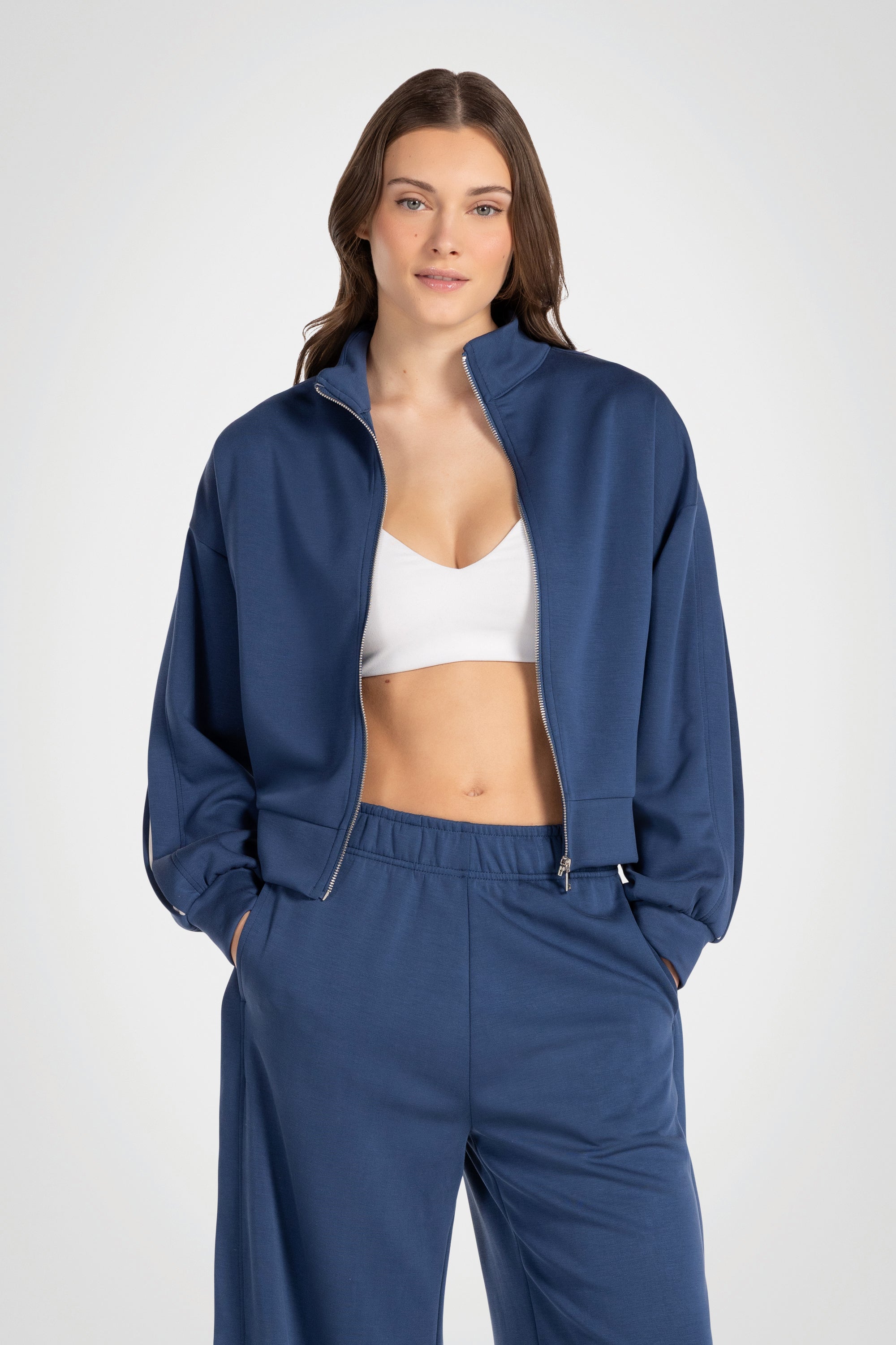 Softline Mock Neck Jacket