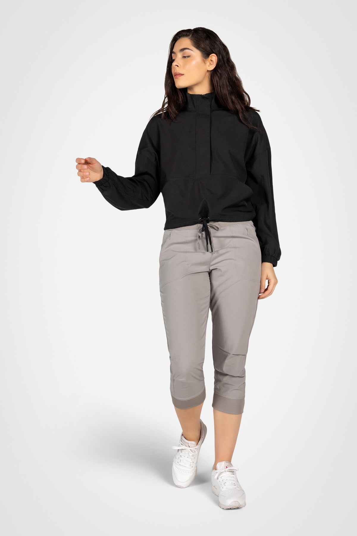 Pull demi-zip FlowState