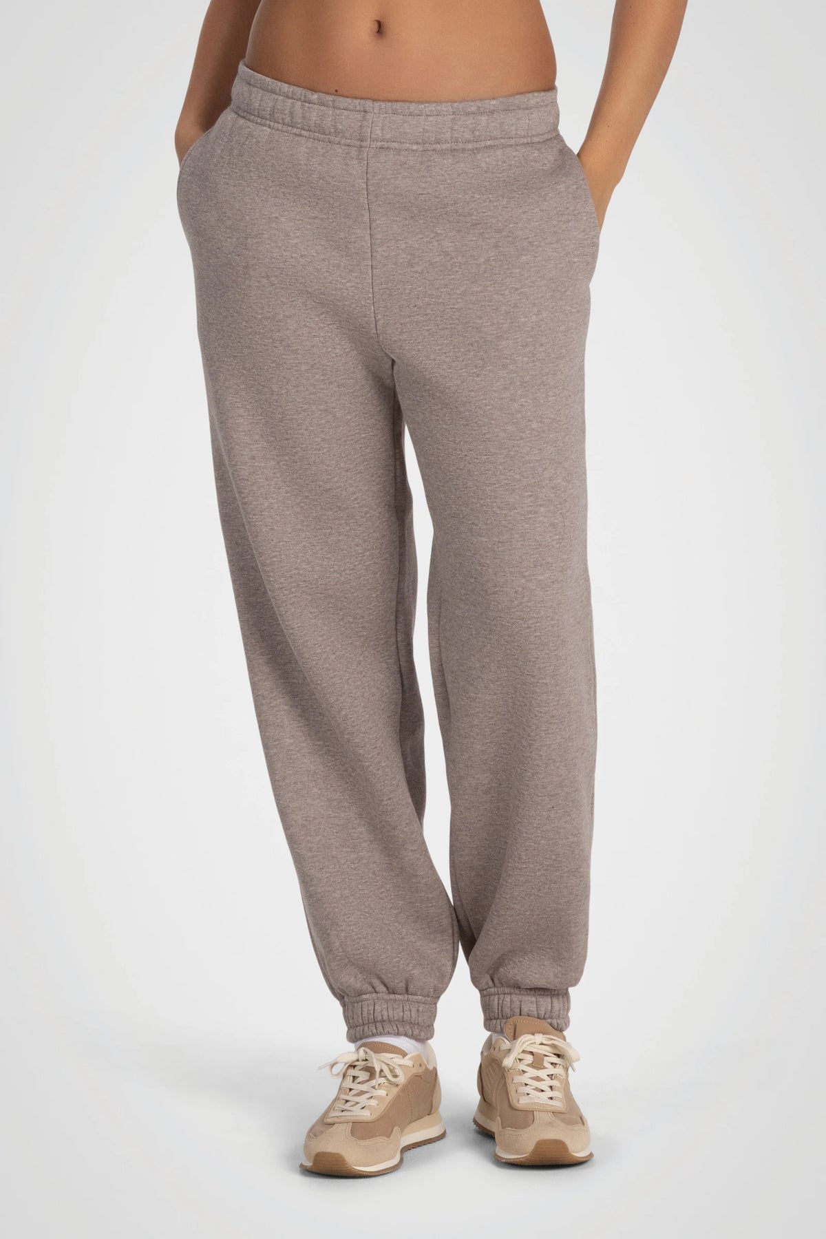 Pantalon de jogging en molleton avec cordon de serrage – 28”