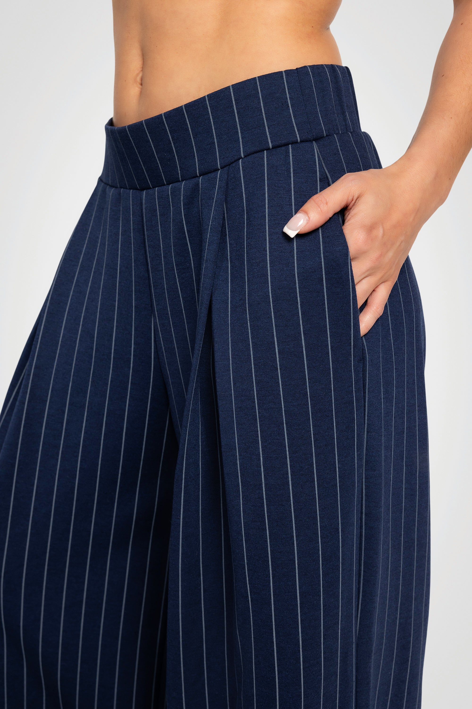 Kyodan Pinstripe Deluxe Ultra Wide Leg Pant – 30