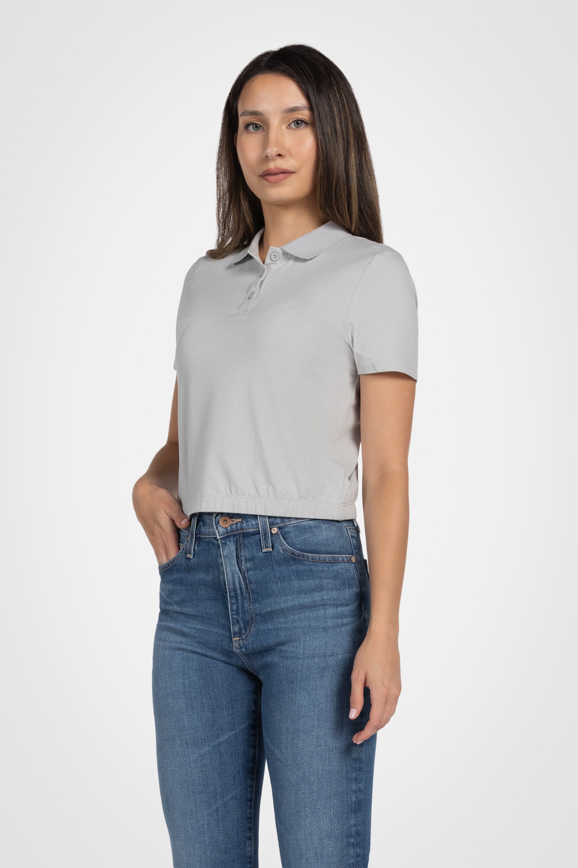 Cropped Polo Jersey