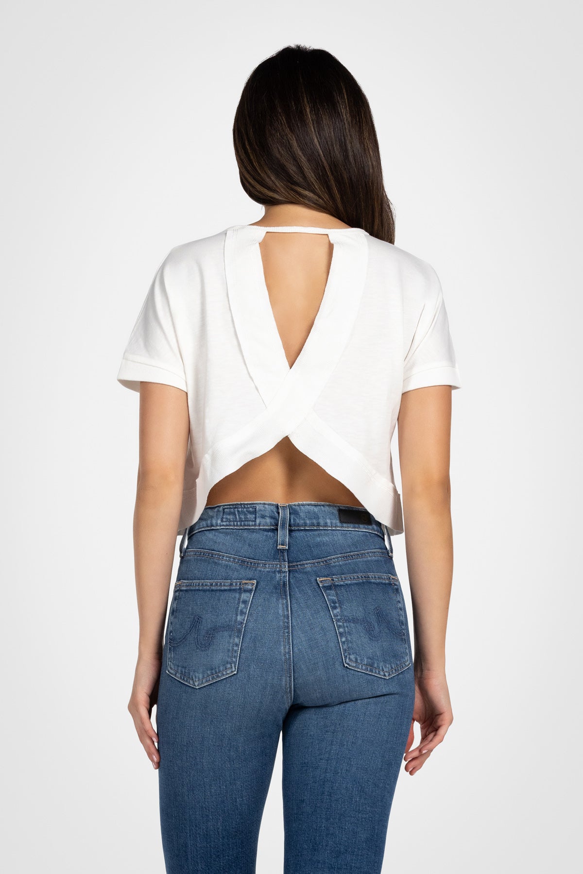 Keyhole Slub Jersey Tee