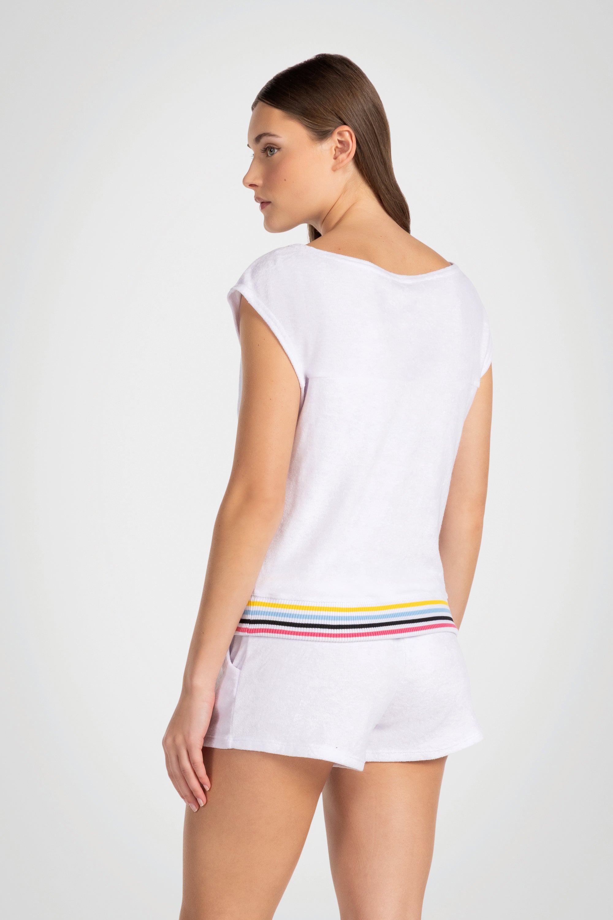 DriftEase Sleeveless Terry Top