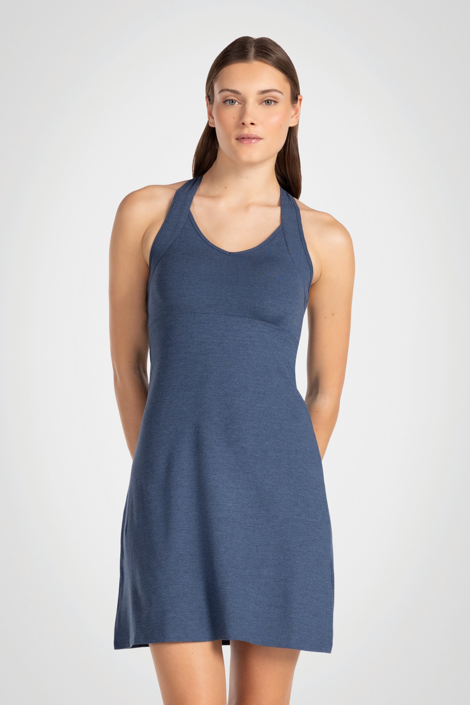 MossFlow Handkerchief Dress