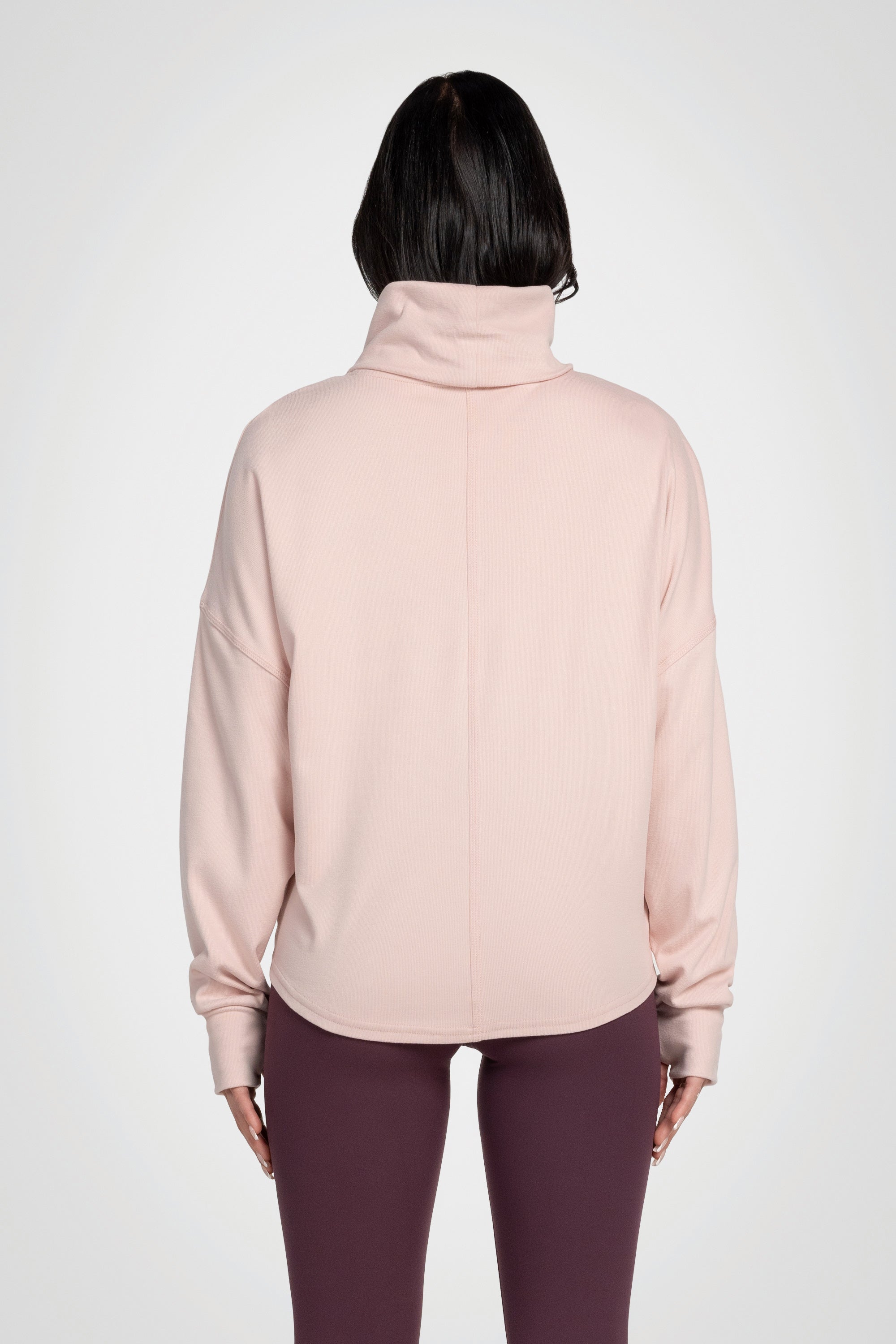 Solace Ribbed Turtleneck Top