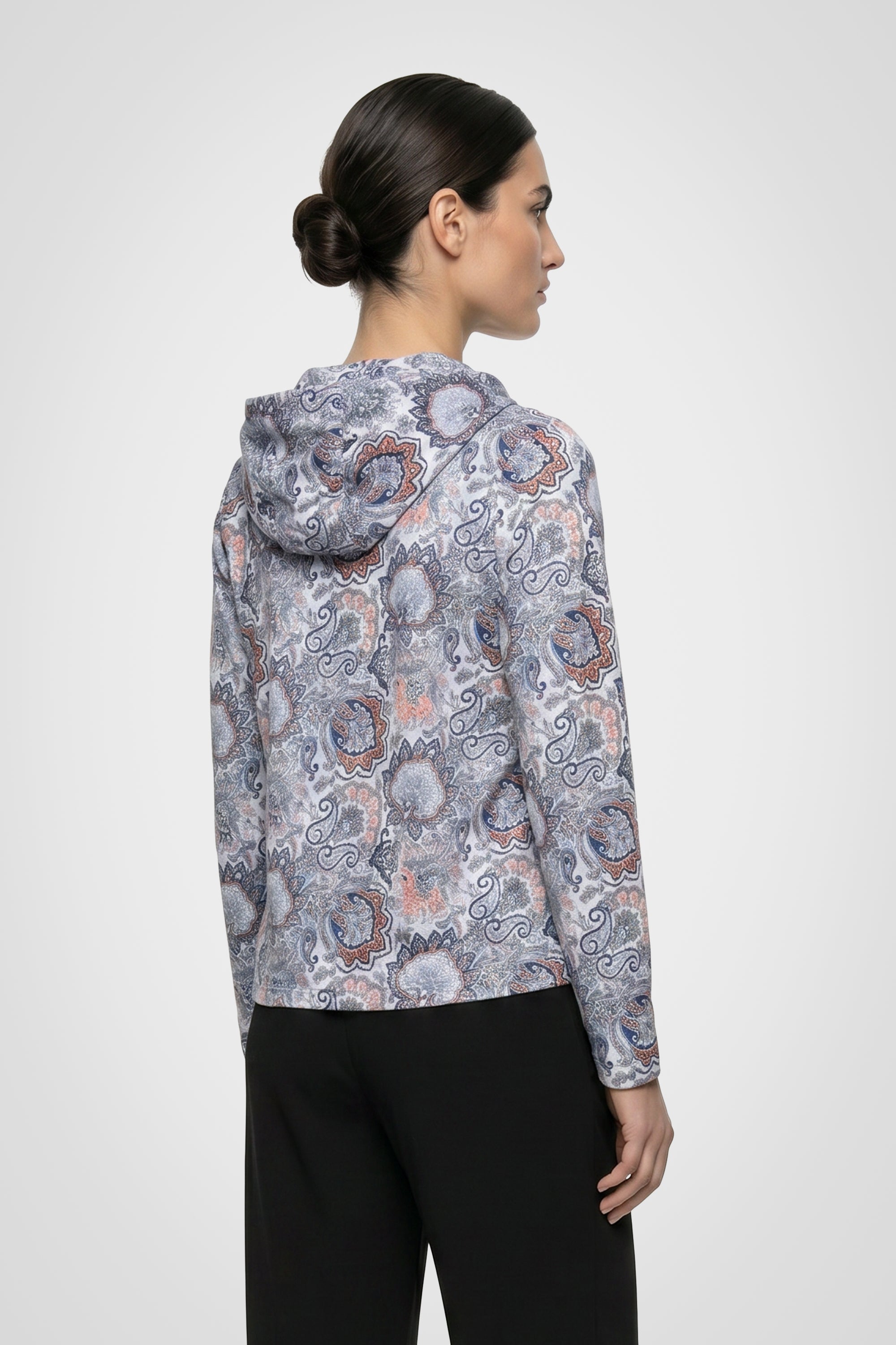 Sweat à capuche froncé TerraEase