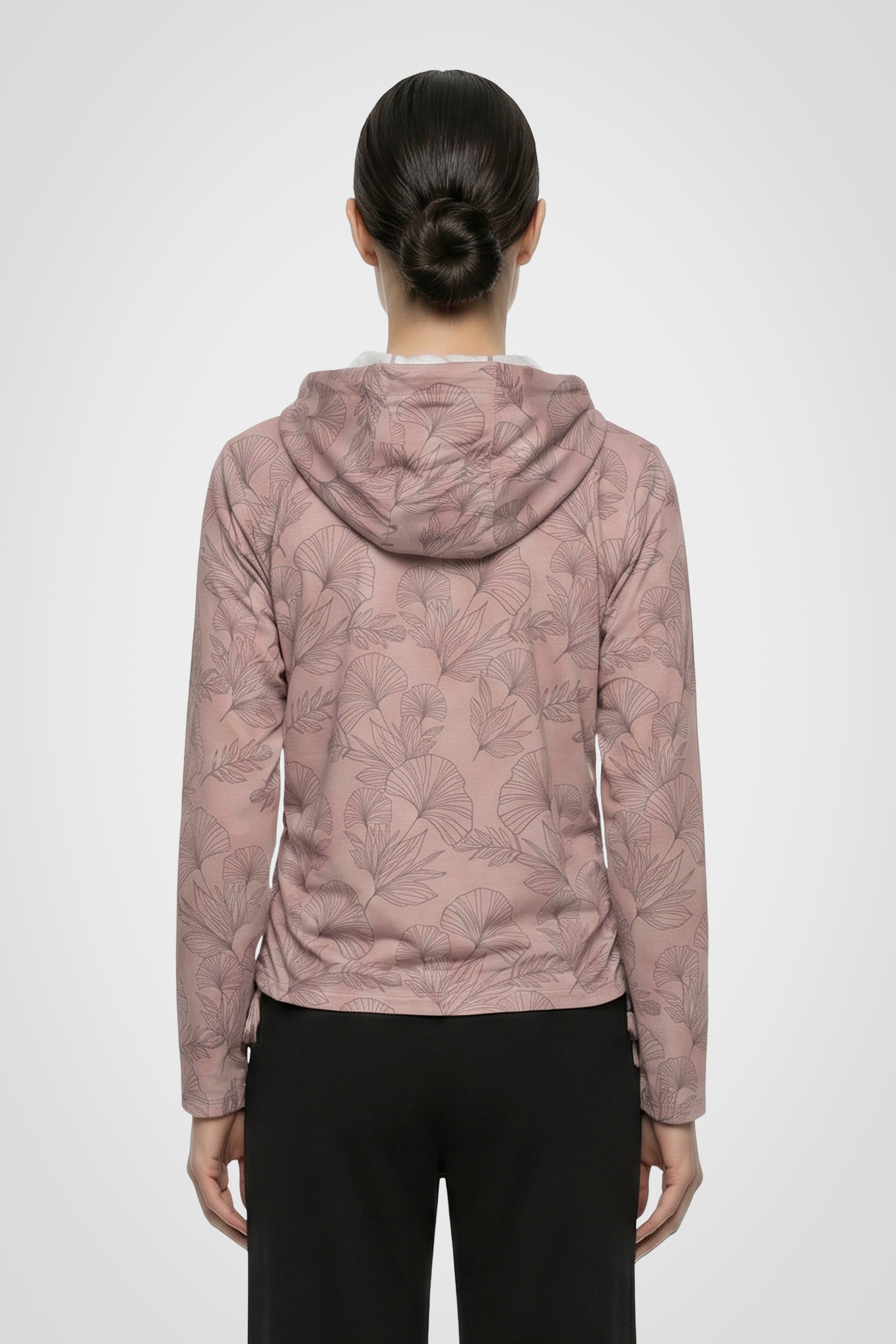Sweat à capuche froncé TerraEase