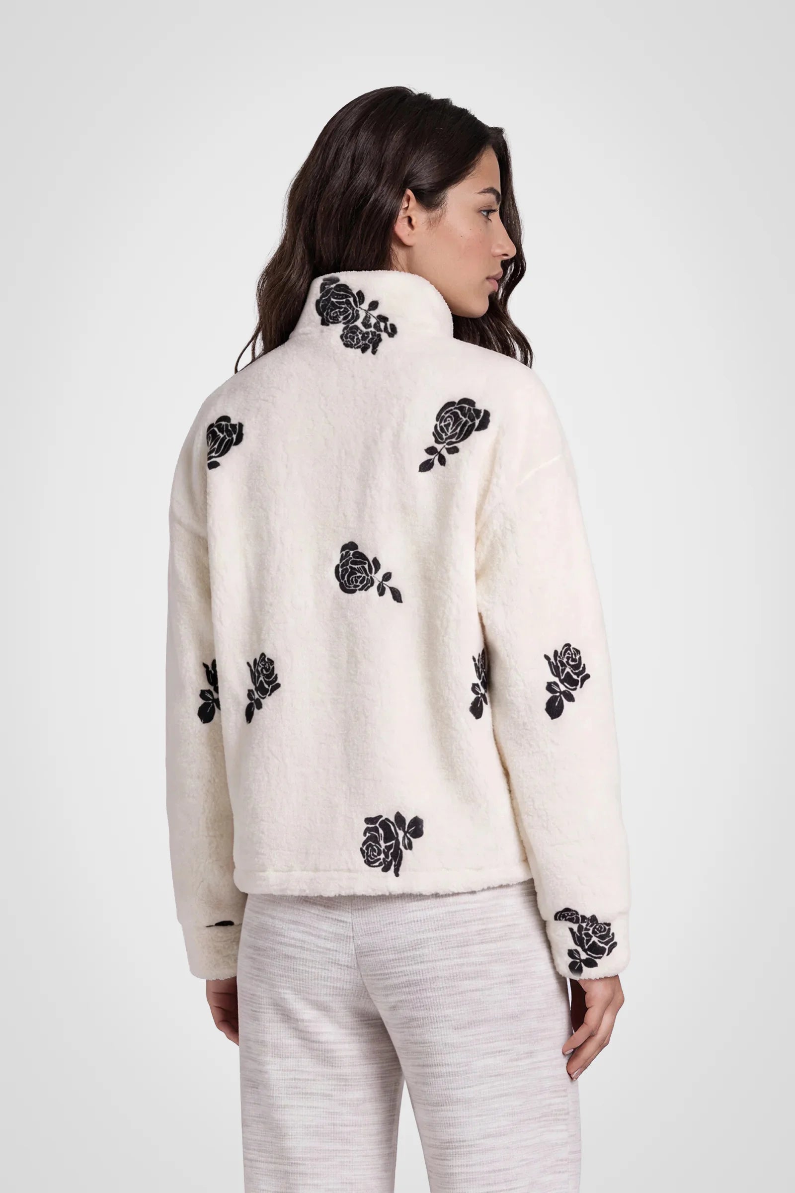 Alpine Bloom Sherpa Half-Zip