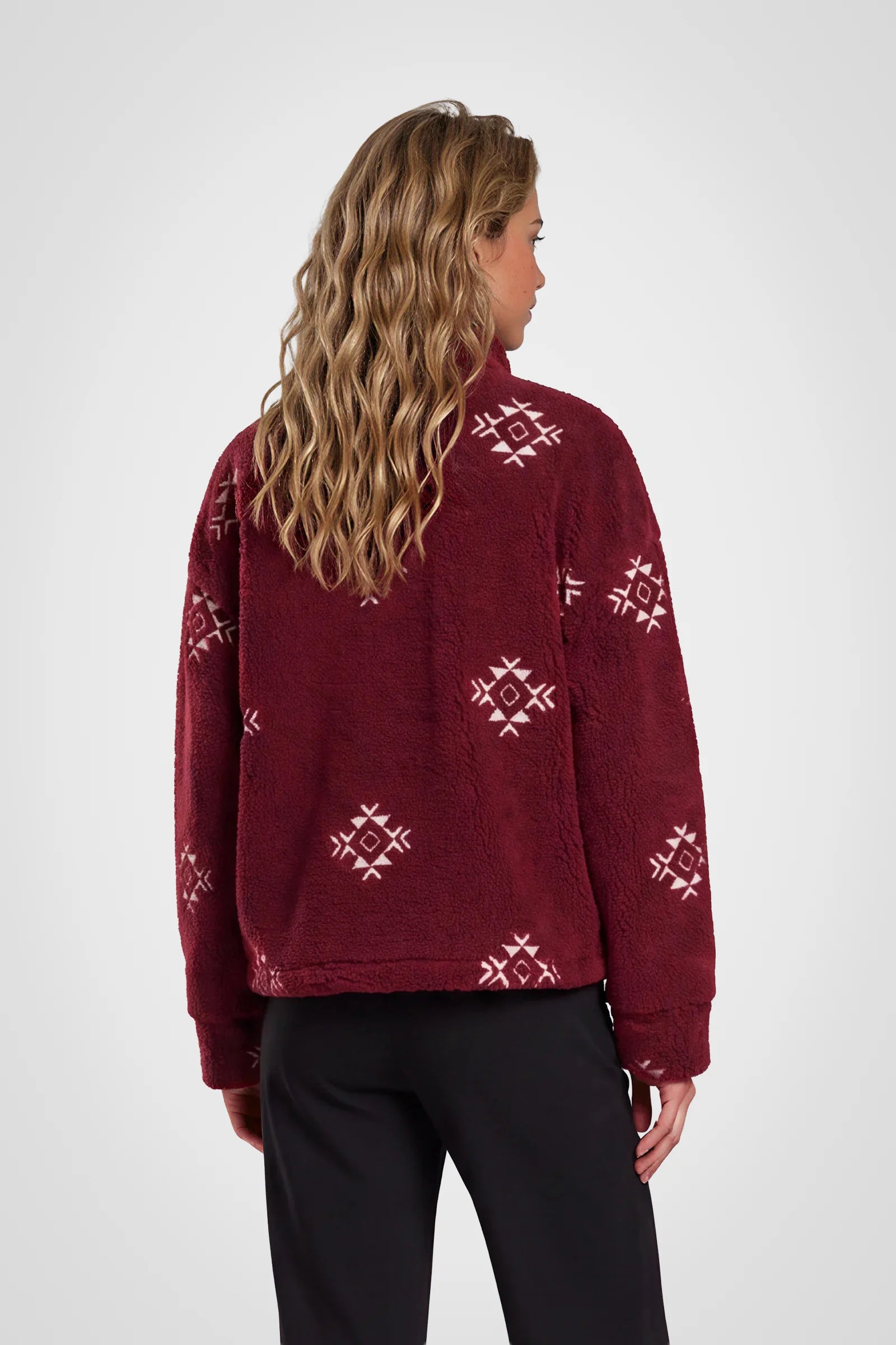 Alpine Bloom Sherpa Half-Zip