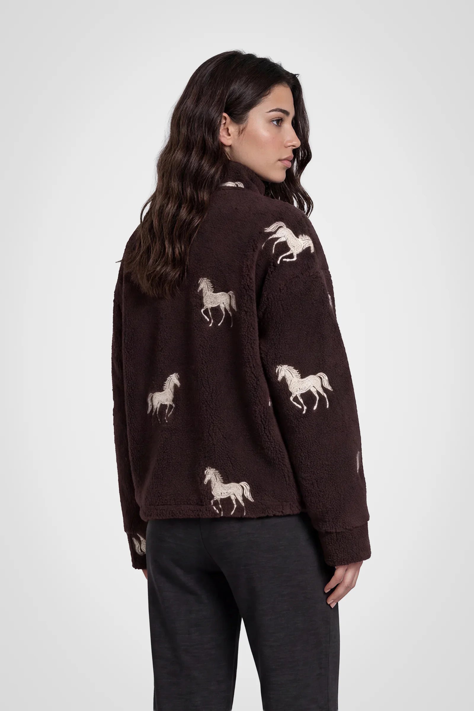 Alpine Bloom Sherpa Half-Zip