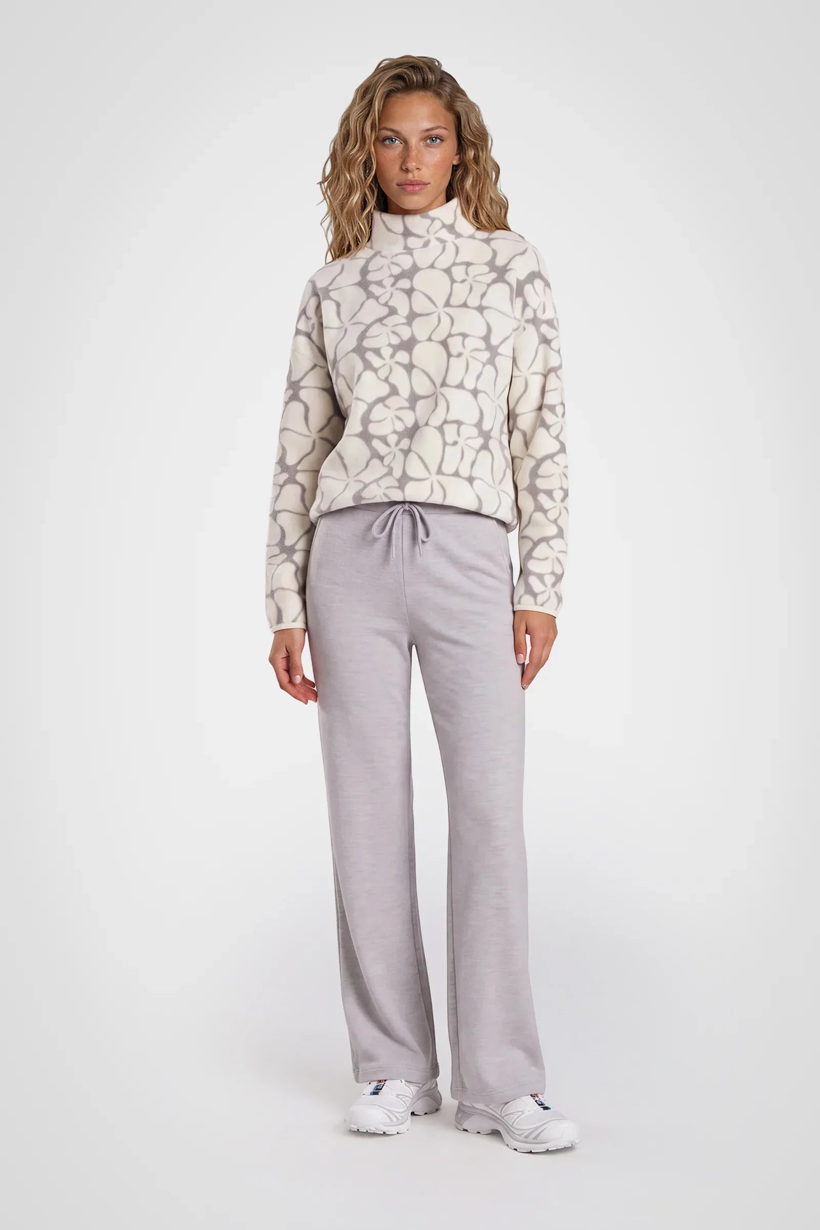 Alpine Bloom Fleece Pullover