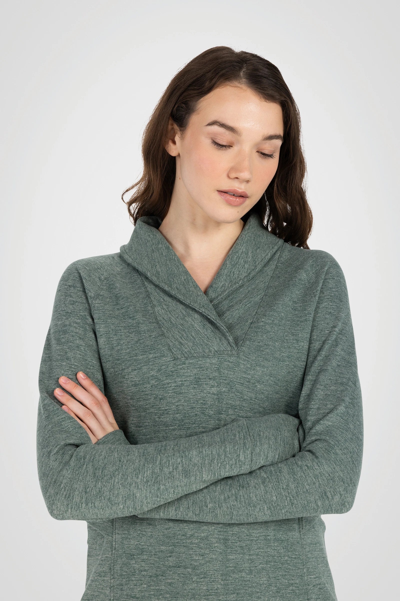 Summit Wrap Fleece Pullover