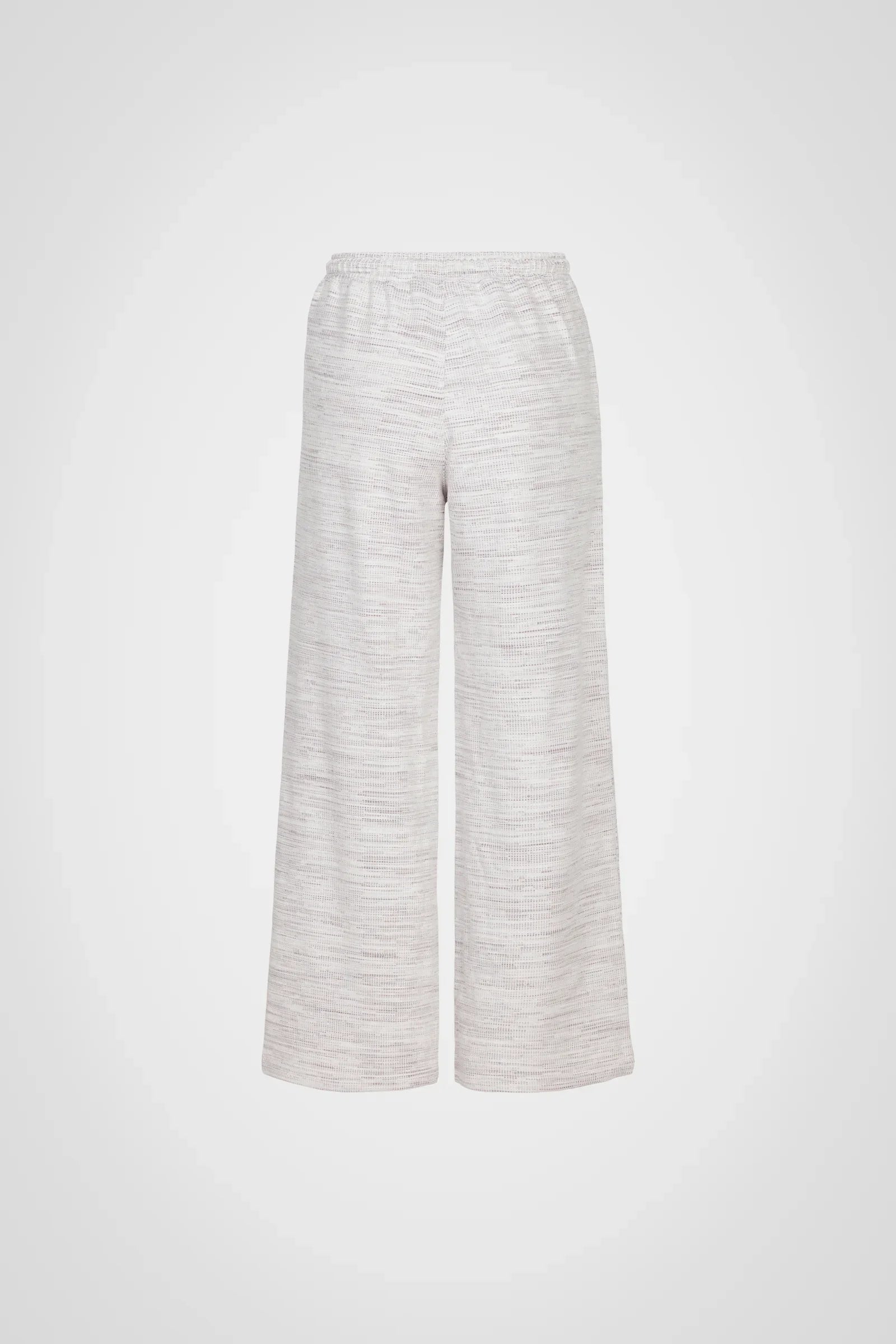 Cloud Jacquard Wide Leg Pant