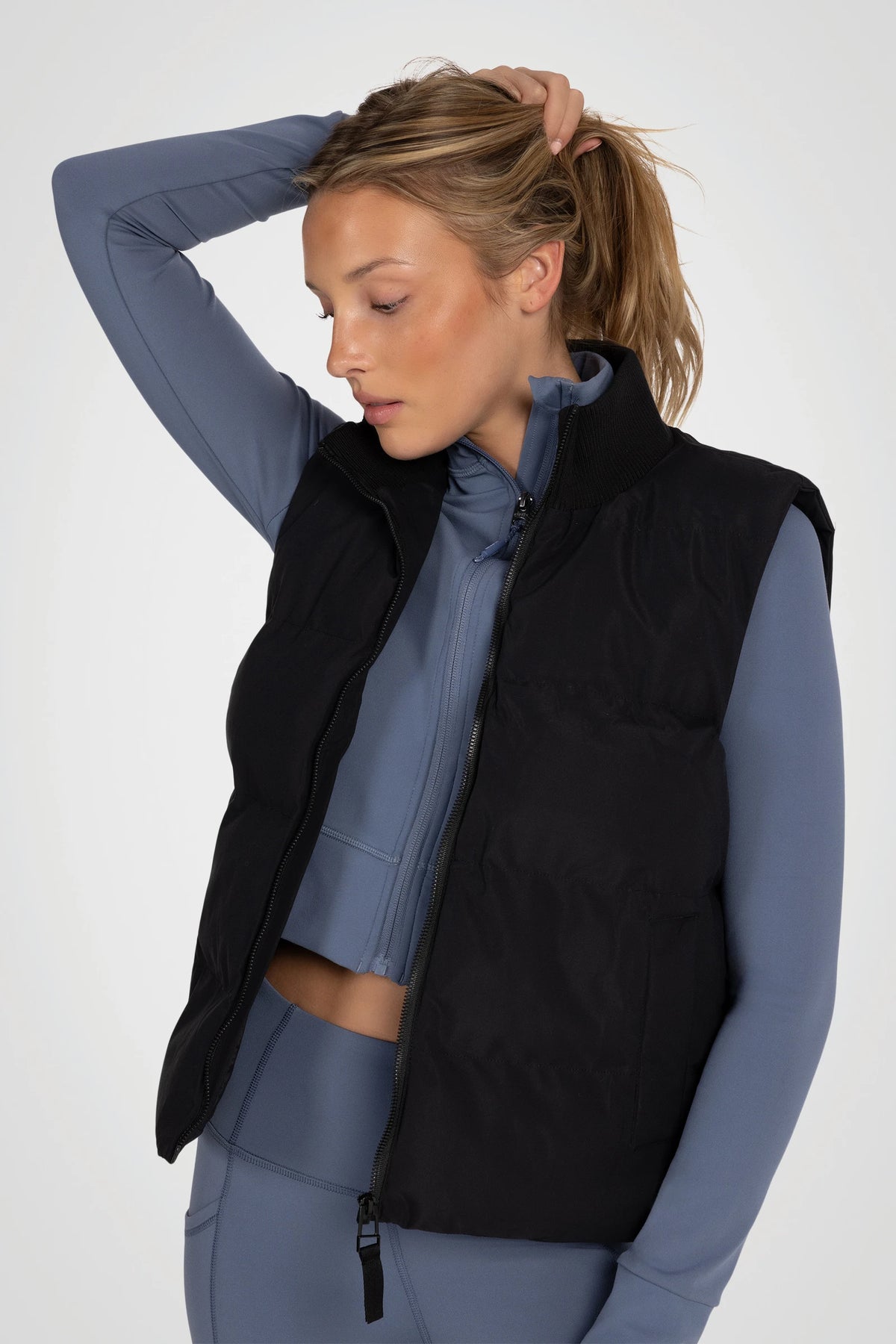 Veylune Quilted Utility Vest