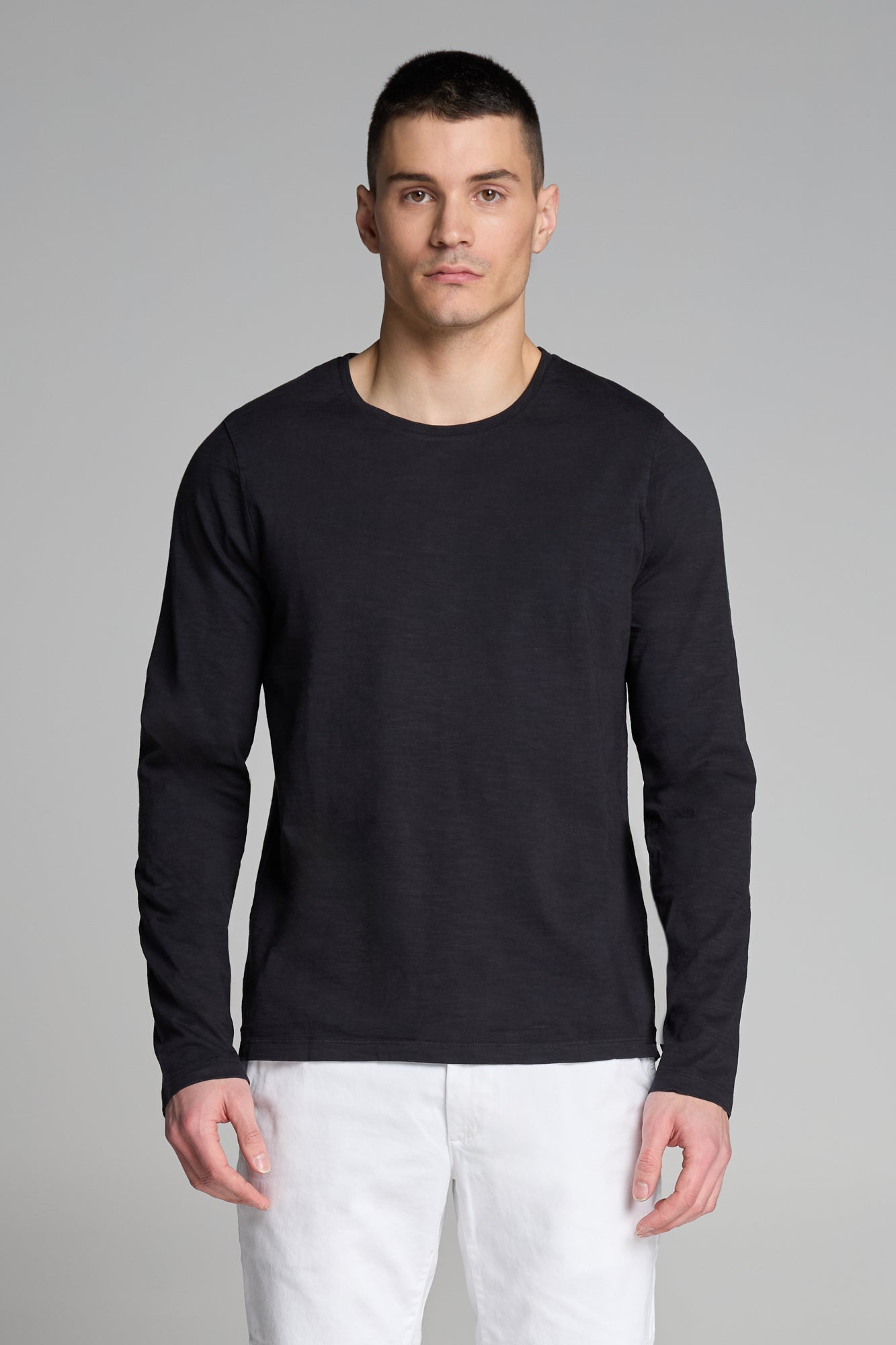 Meridian Knit Cotton Tee