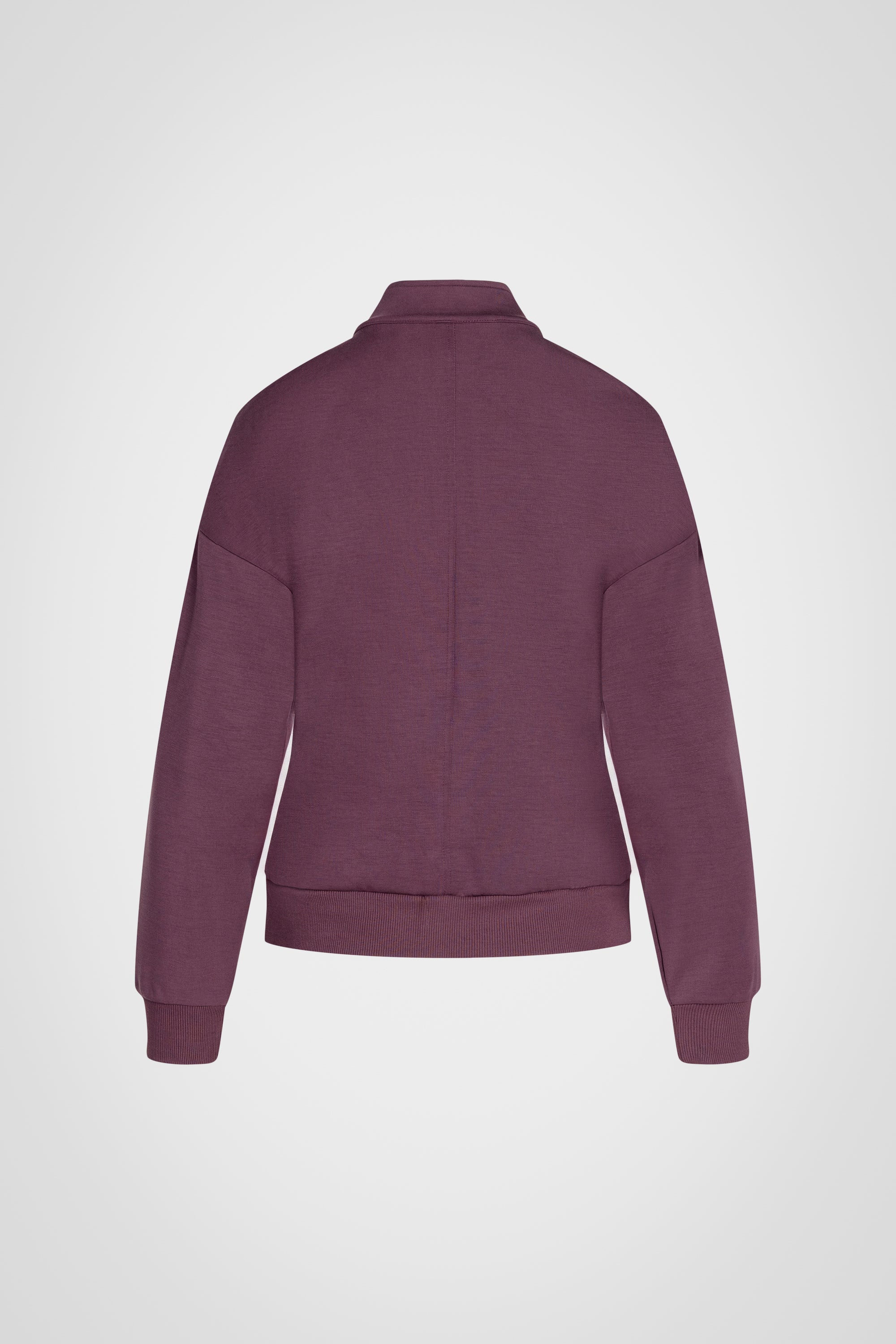 Pull à col montant en modal sablé