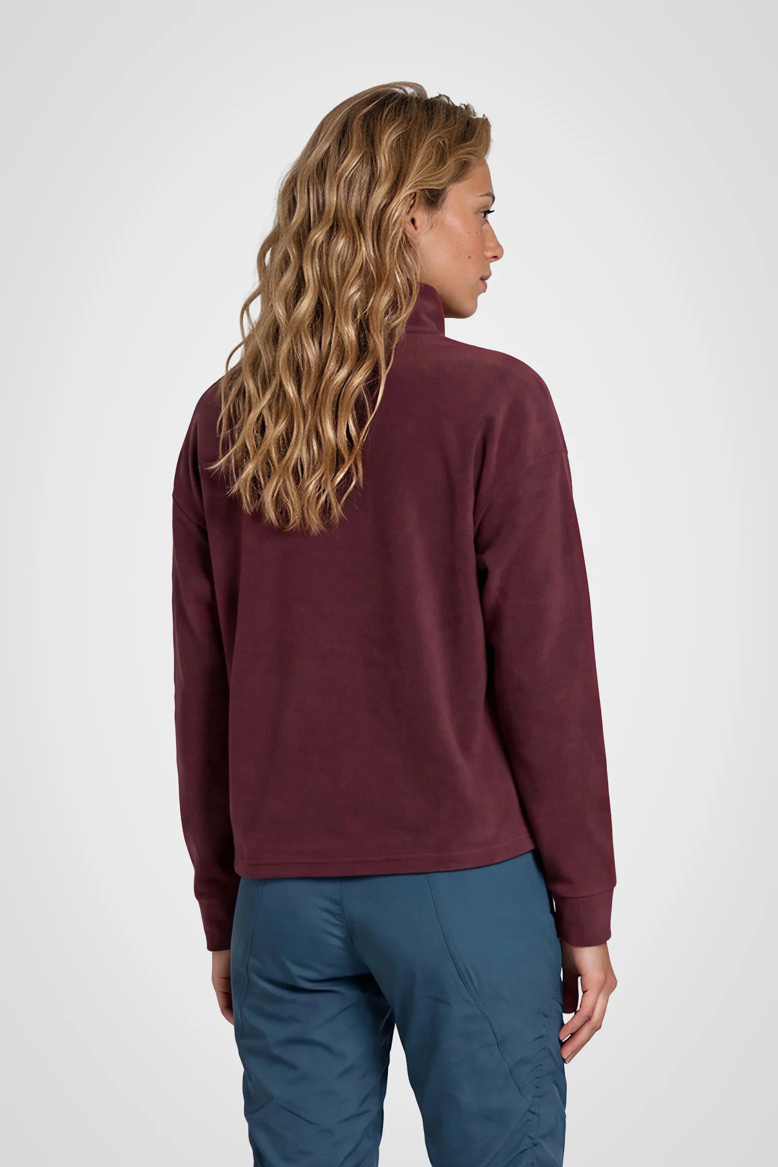 Mossvale Mock Neck Pullover