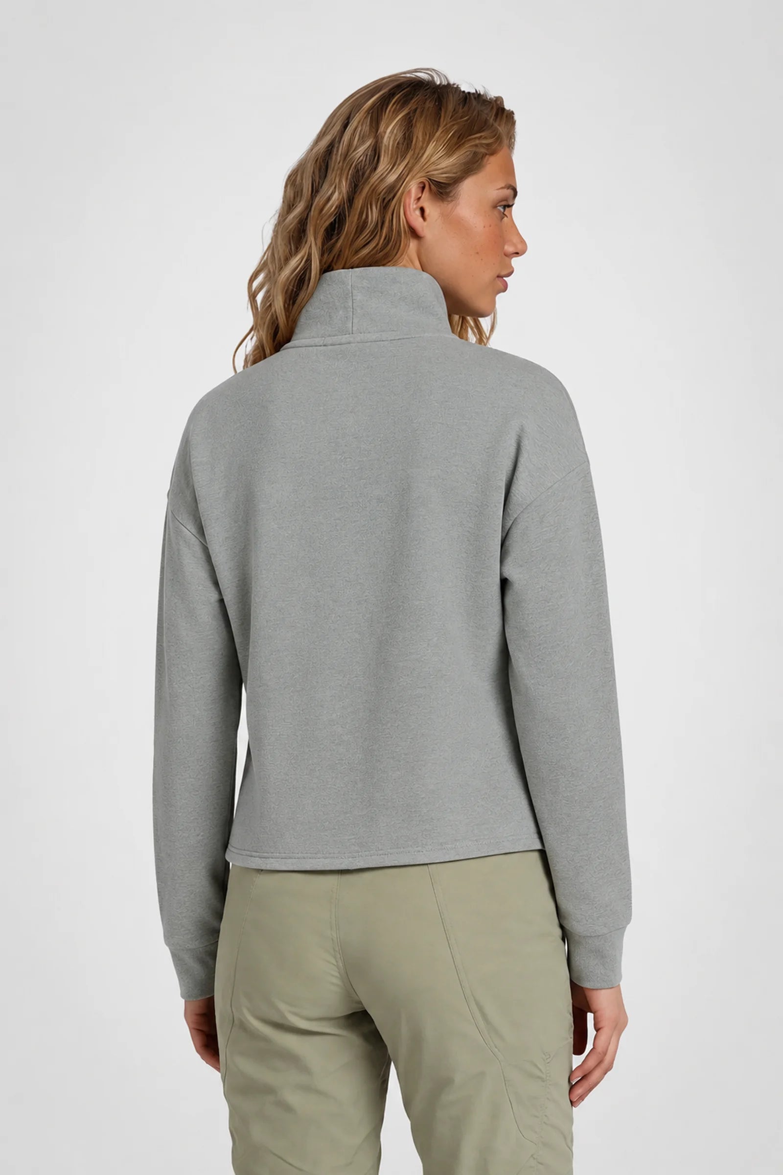 Mossvale Mock Neck Pullover