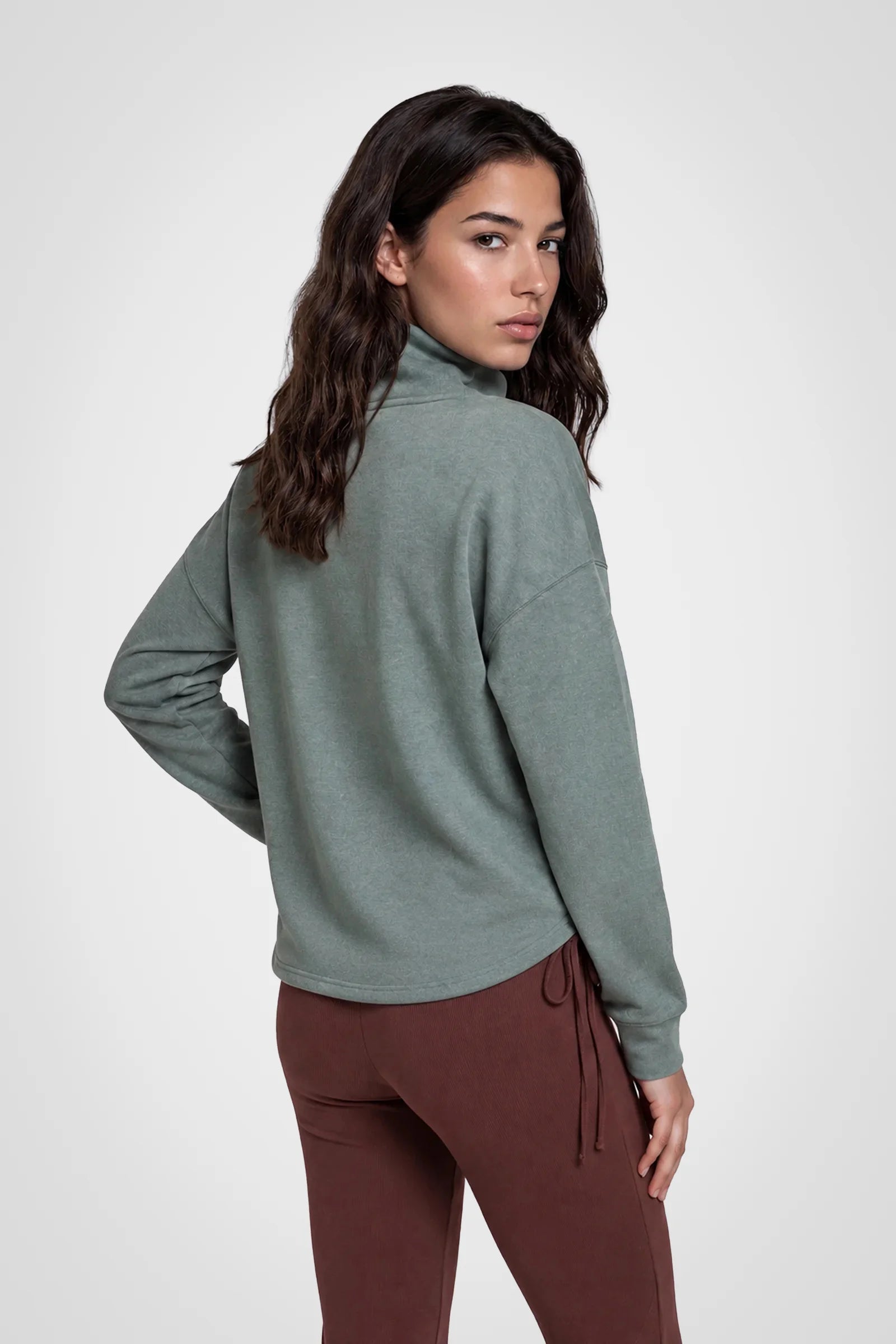 Mossvale Cowl Collar Pullover