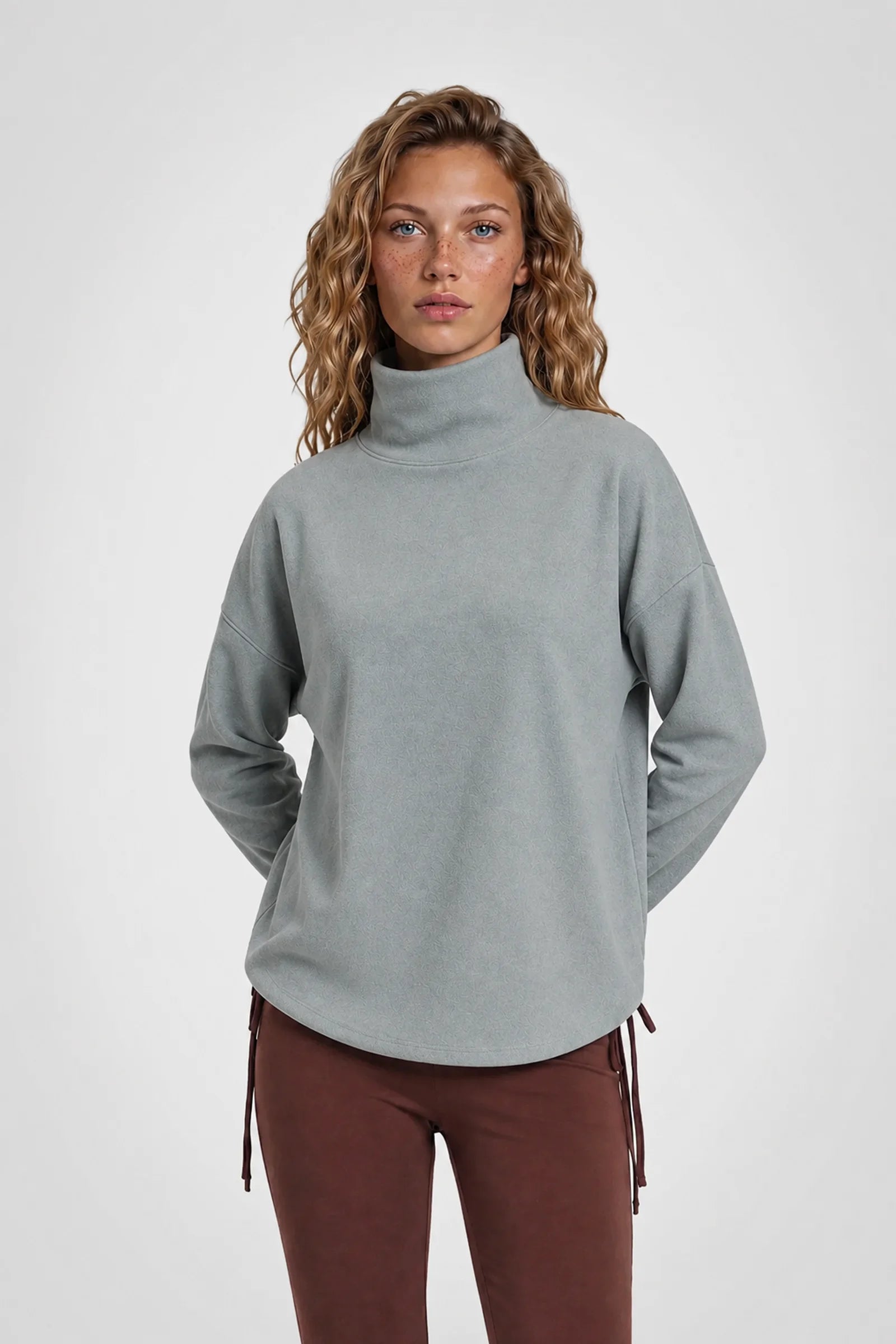 Mossvale Cowl Collar Pullover