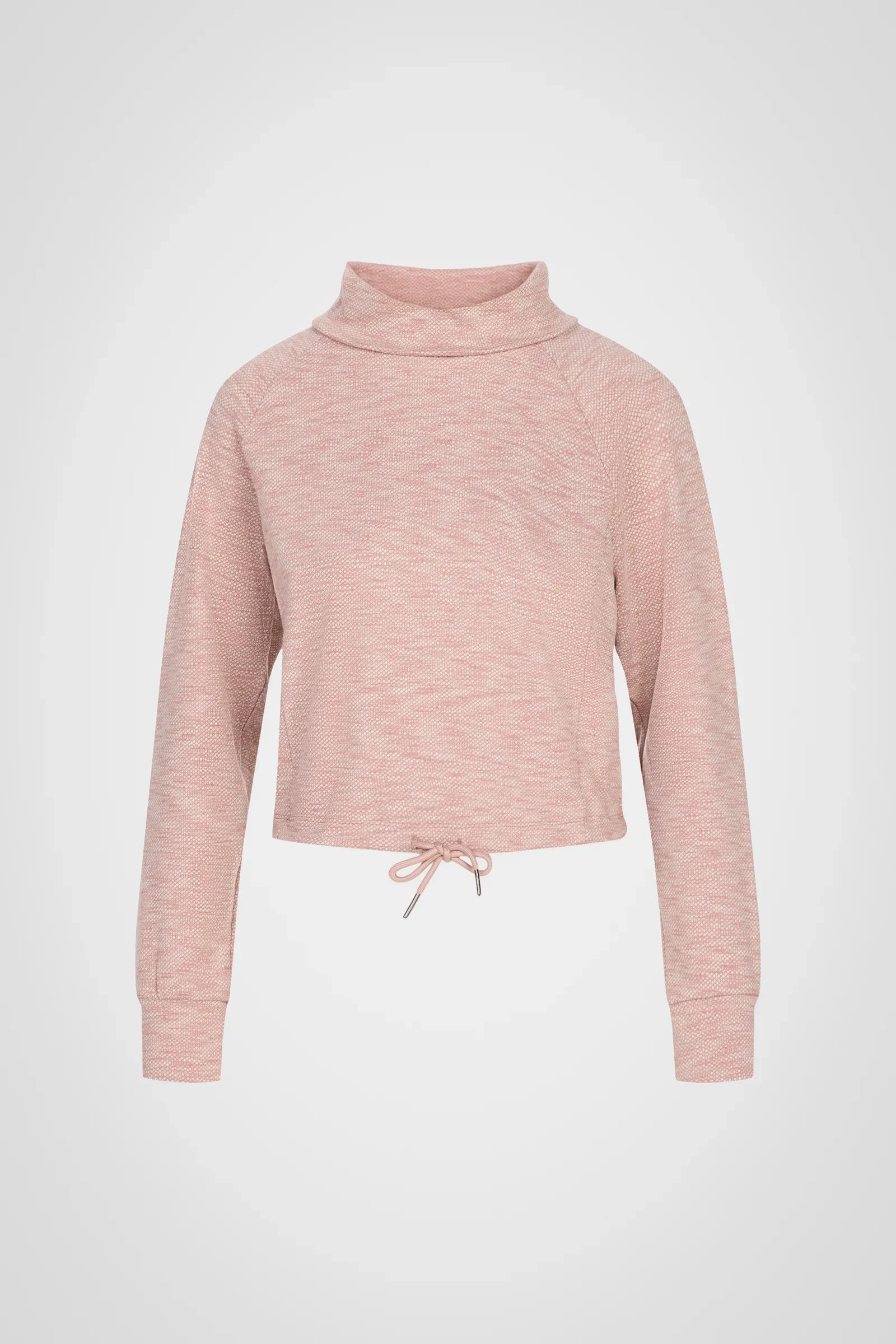 Cozy Jacquard Funnel Neck Pullover