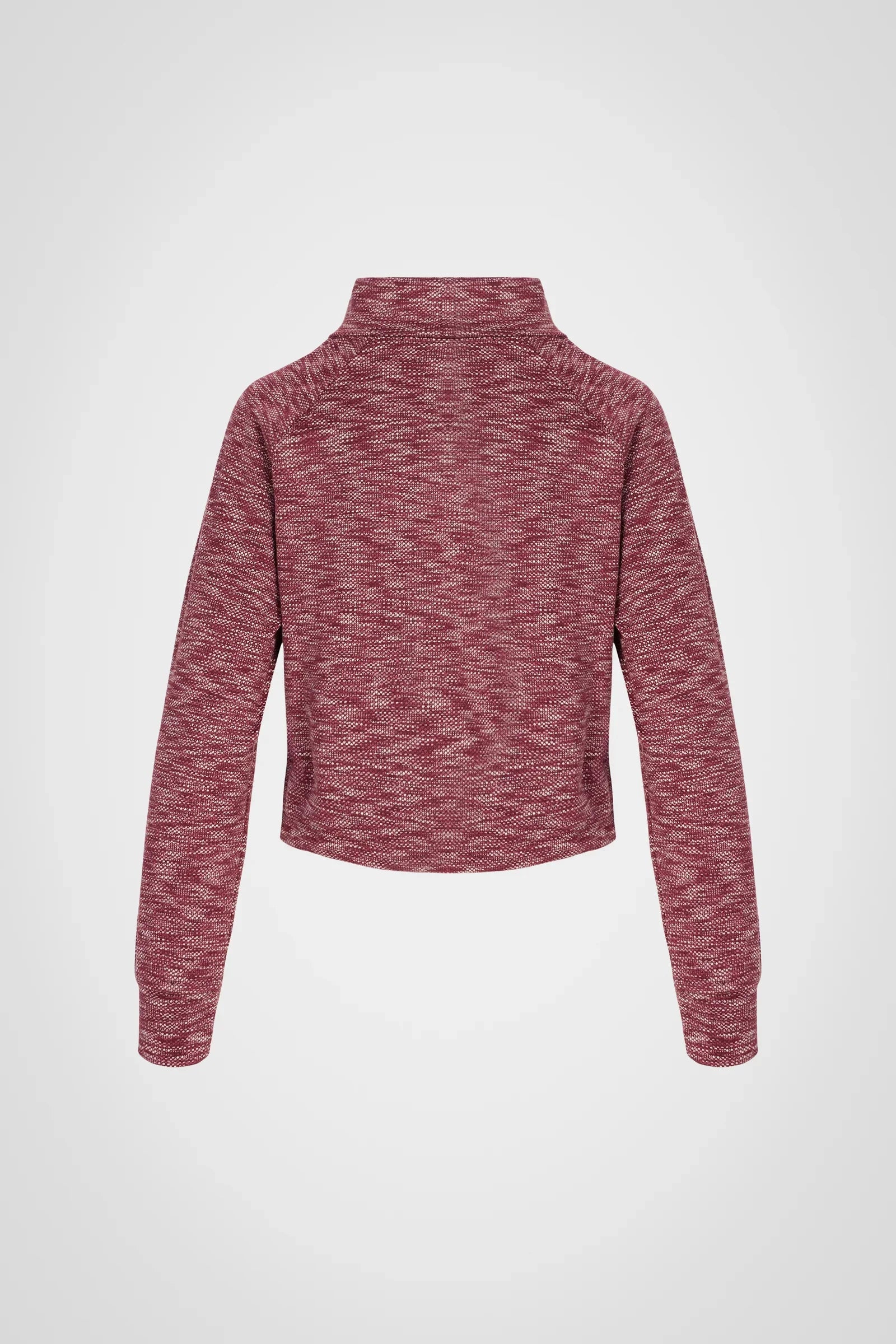 Cozy Jacquard Funnel Neck Pullover